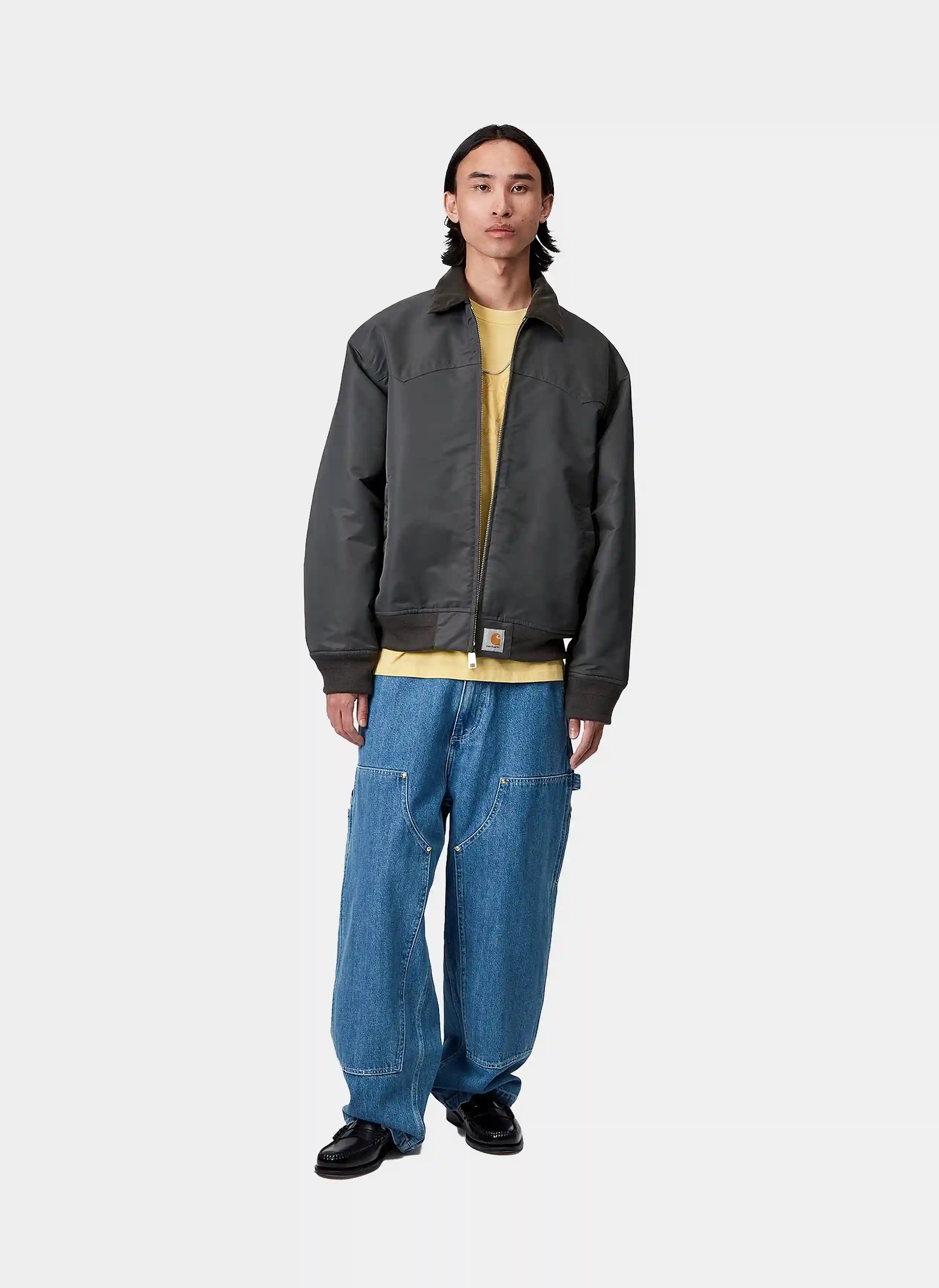 Бомбер Santa Fe Alumni Jacket Graphite / Dark Fir