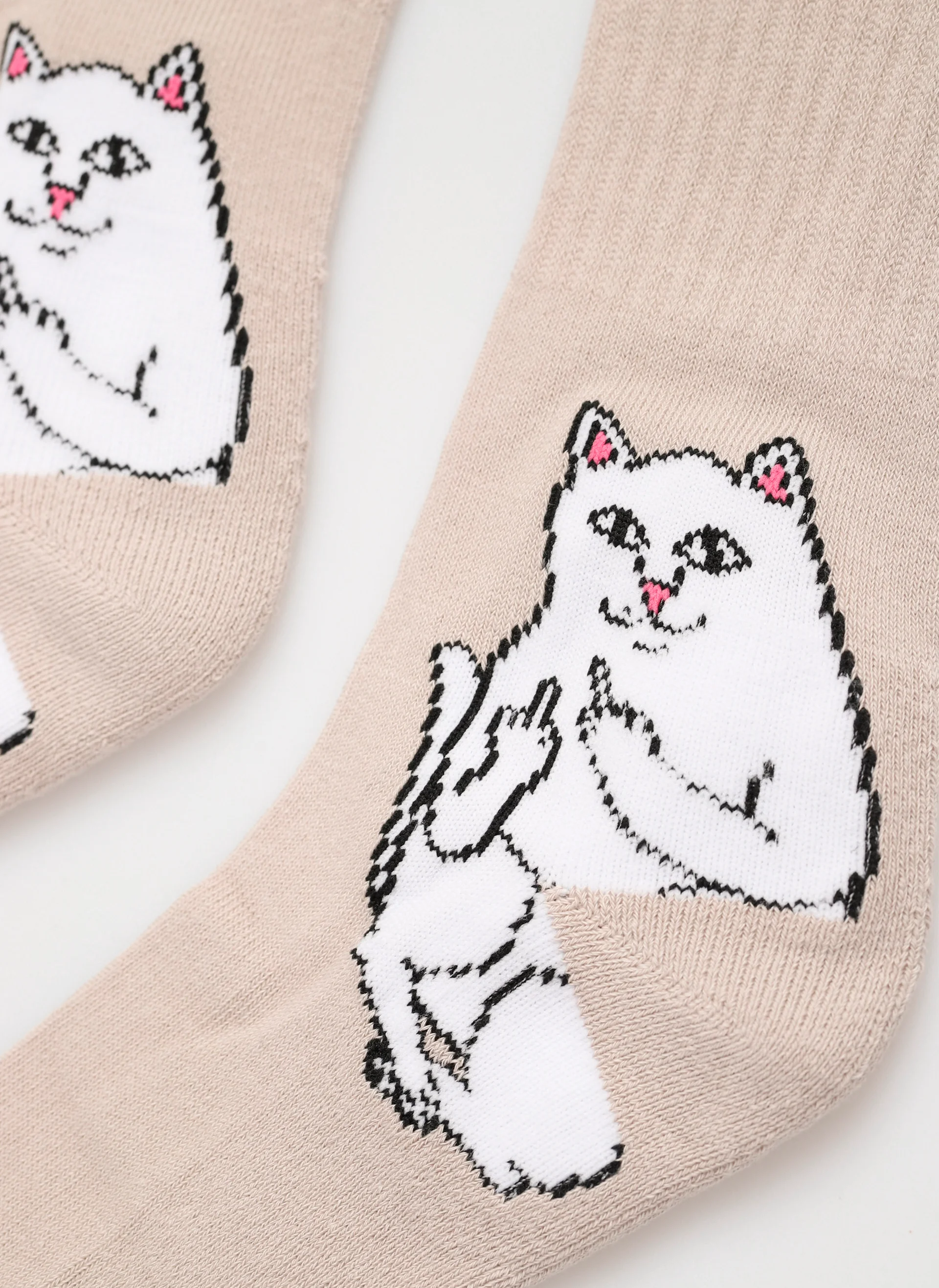 Носки ‘Lord Nermal Socks’ Oatmeal Heather