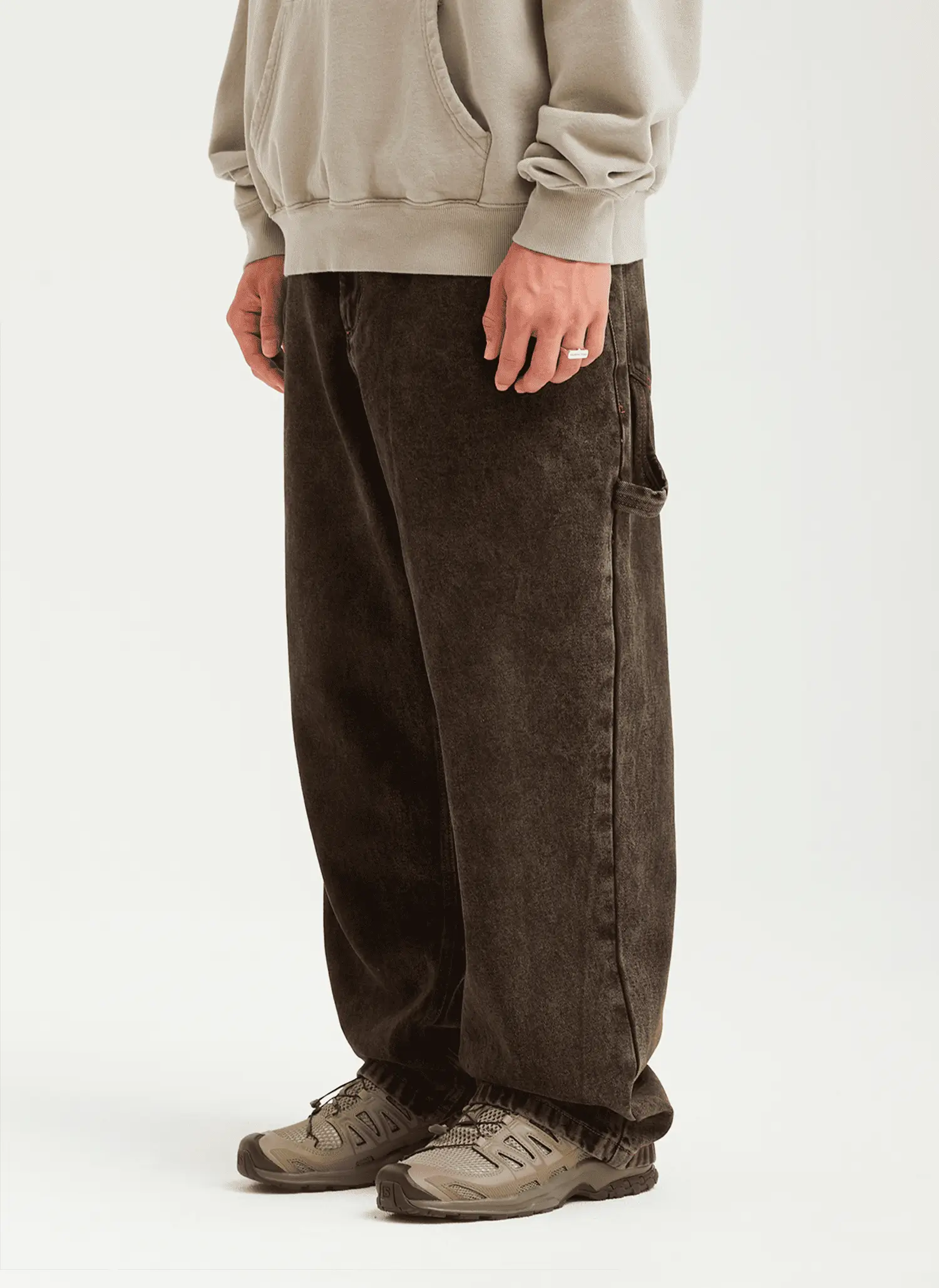 Джинсы Work Denim DIRTY BLACK STONE WASHED