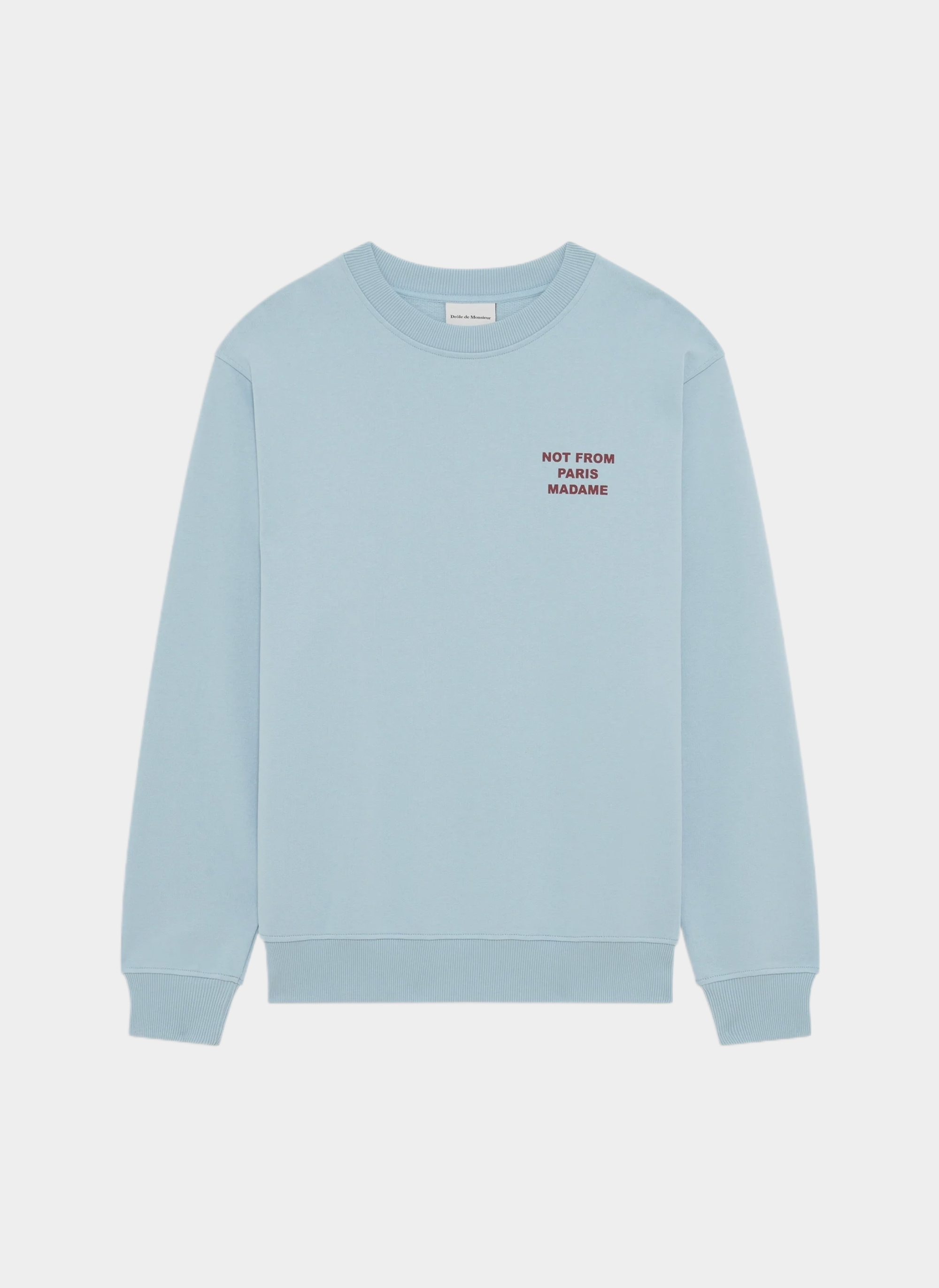 Свитшот ‘Le Sweatshirt Slogan’ Light Blue Свитшот ‘Le Sweatshirt Slogan’ Light Blue