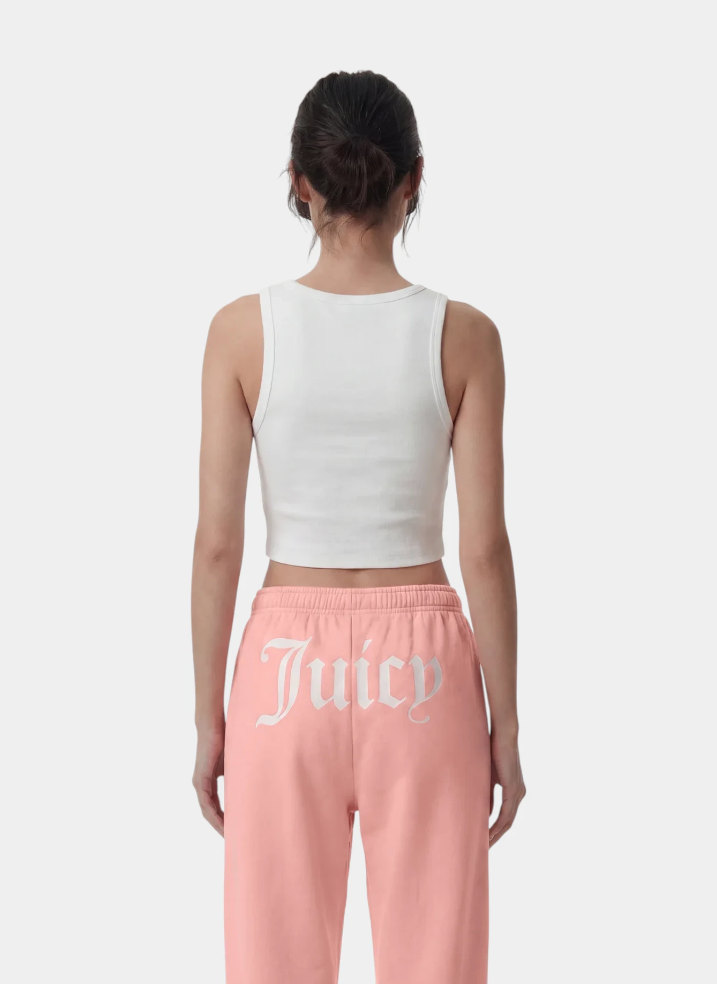 Майка Juicy Crown Ribbed Tank White