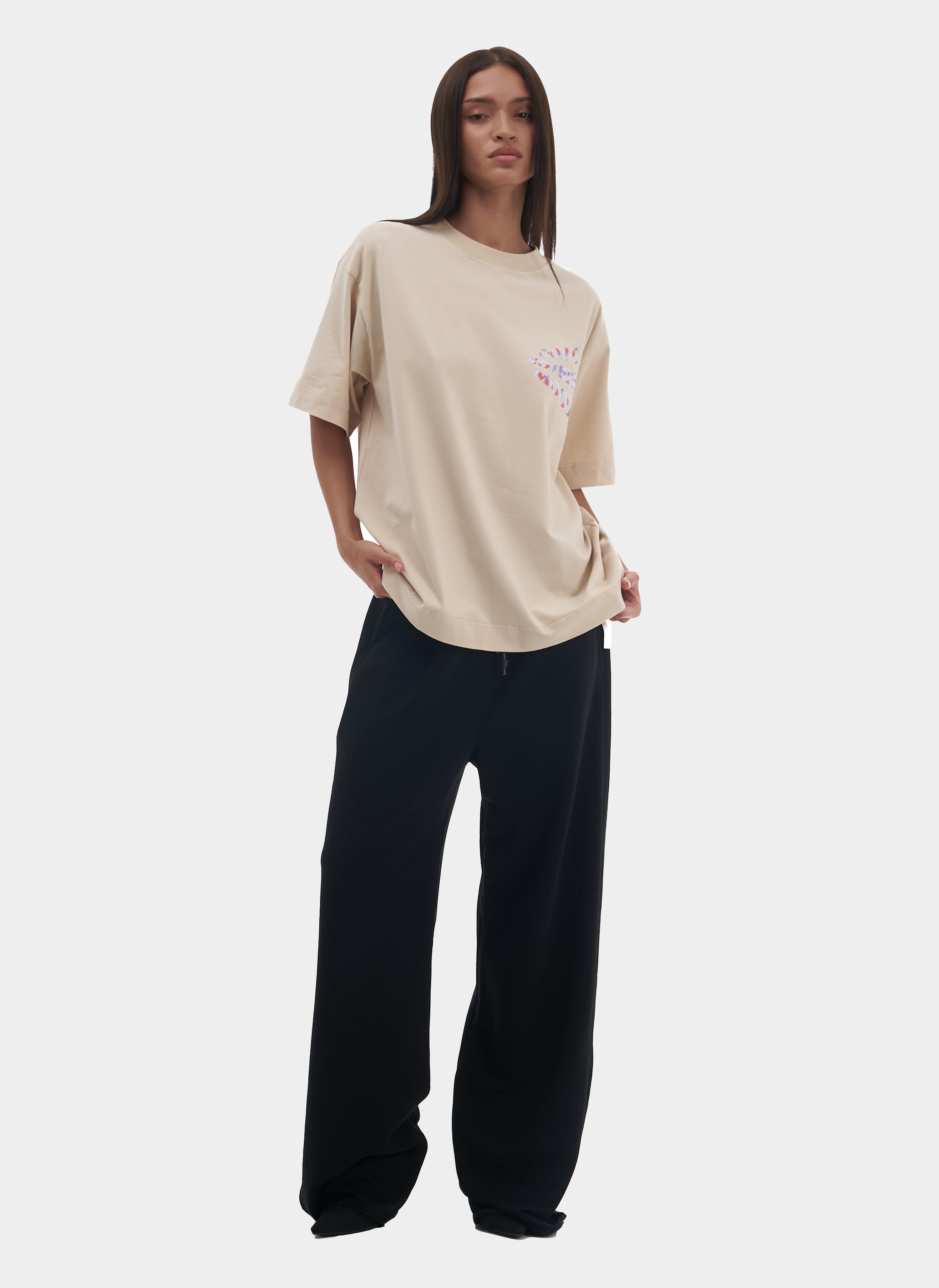 Футболка ZNY Doing Nothing Beige