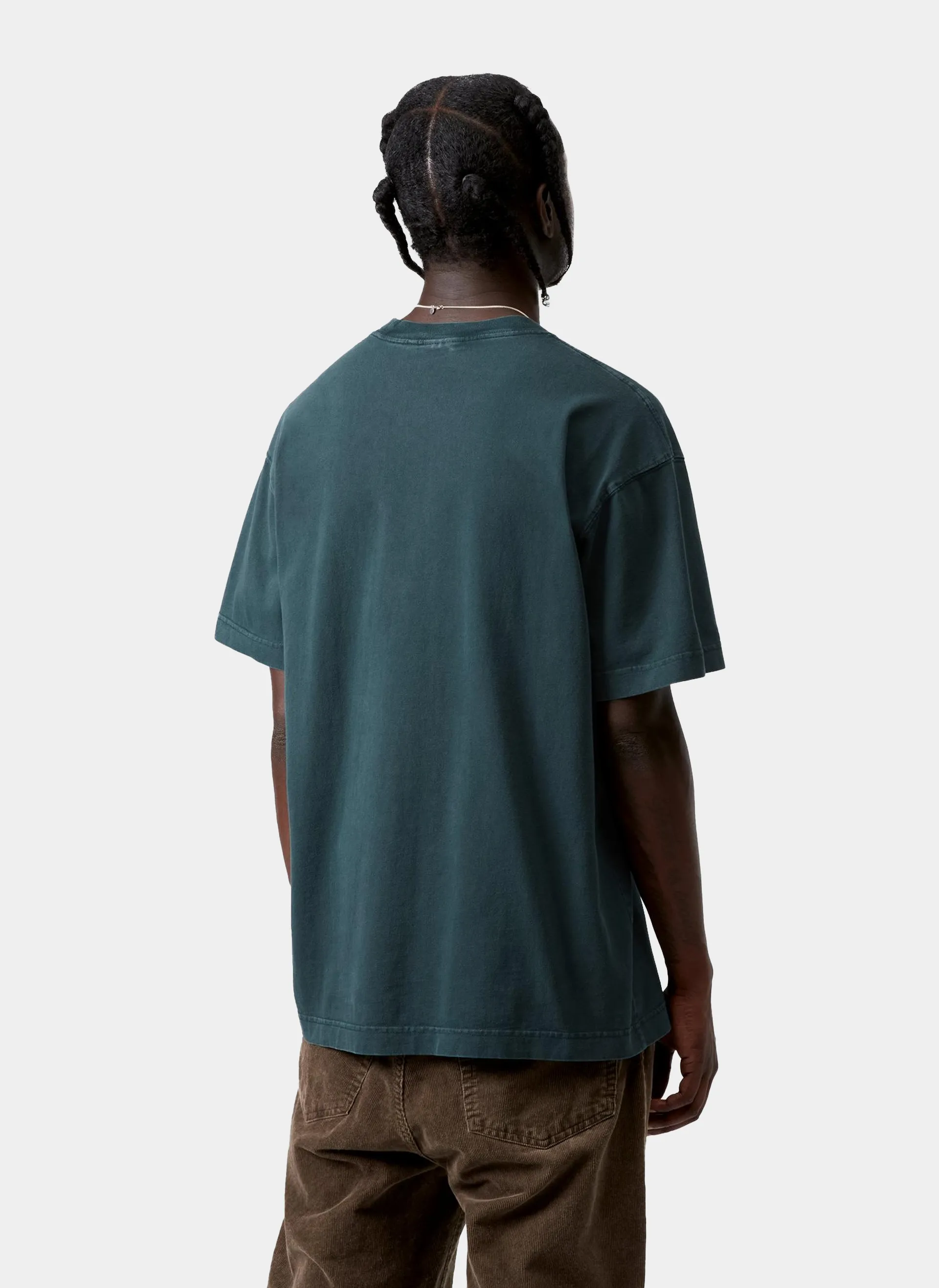 Футболка S/S Vista T-Shirt Deep Lagoon (Garment Dyed)