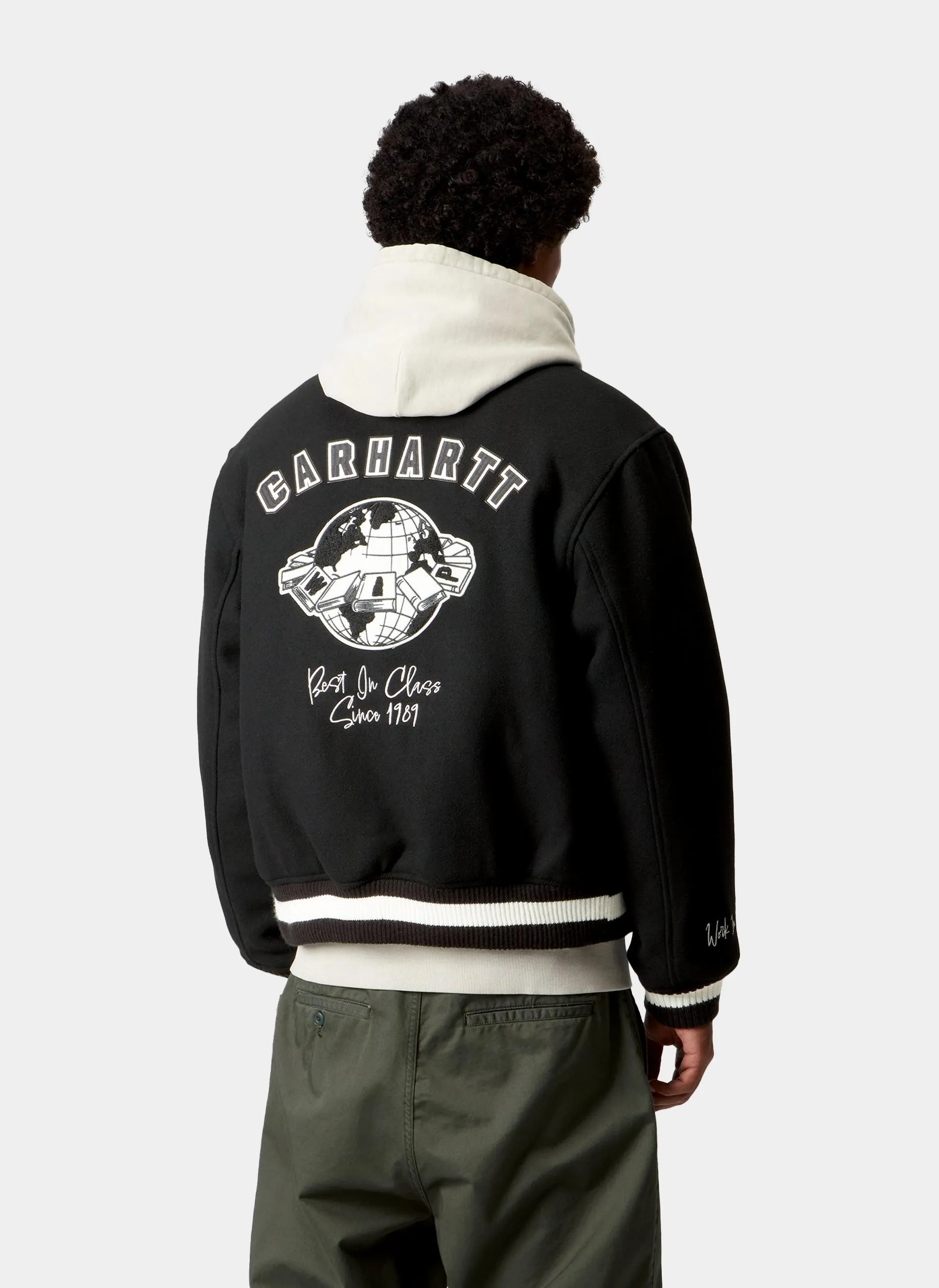 Бомбер World Class Varsity Black