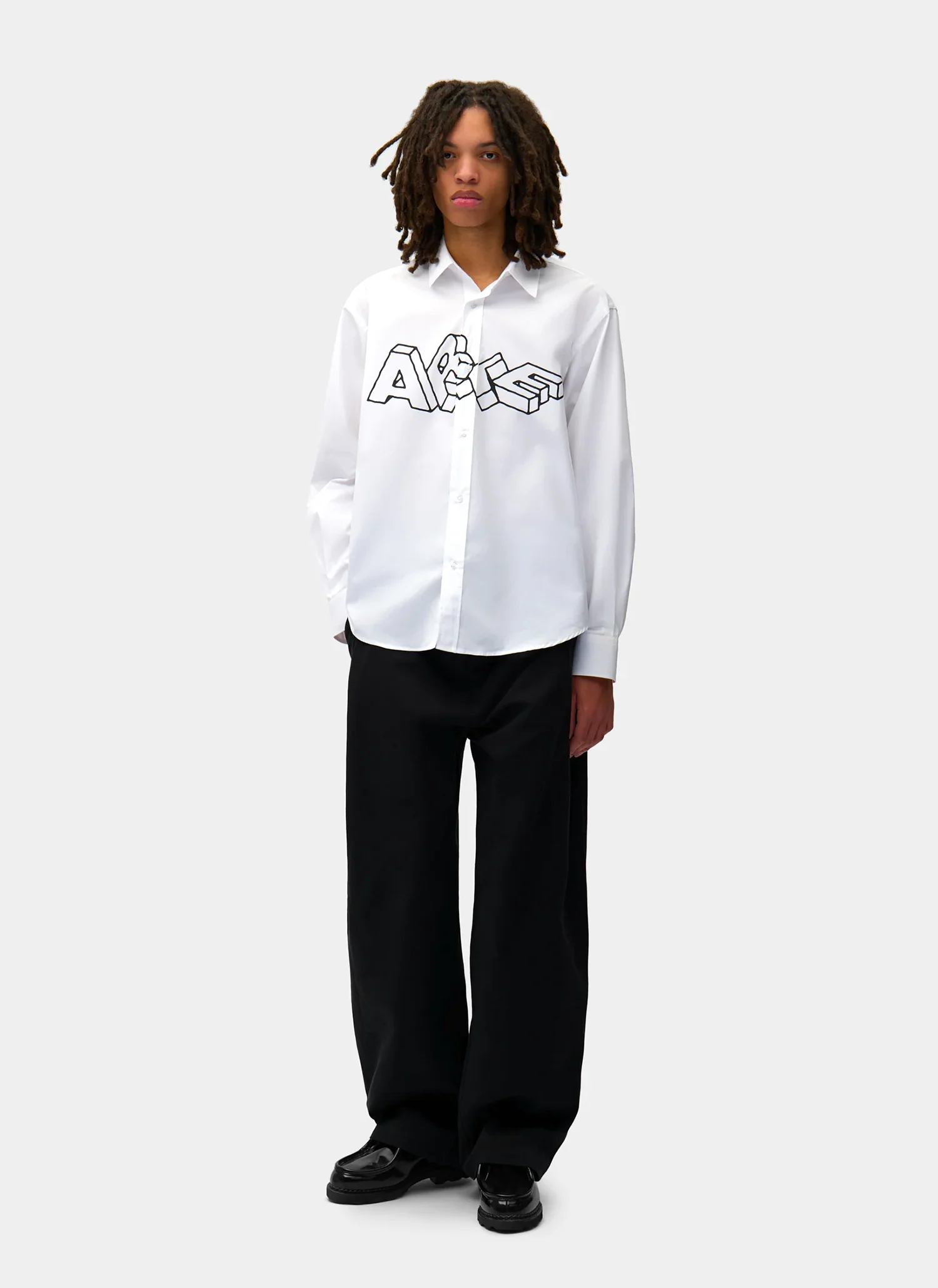 Рубашка Arte Blocks Shirt White