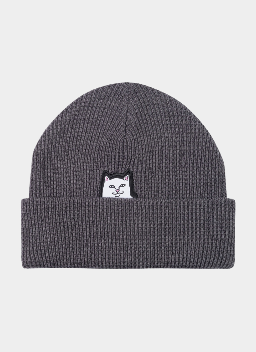 Шапка ‘Lord Nermal Waffle Knit Beanie’ Charcoal Шапка ‘Lord Nermal Waffle Knit Beanie’ Charcoal
