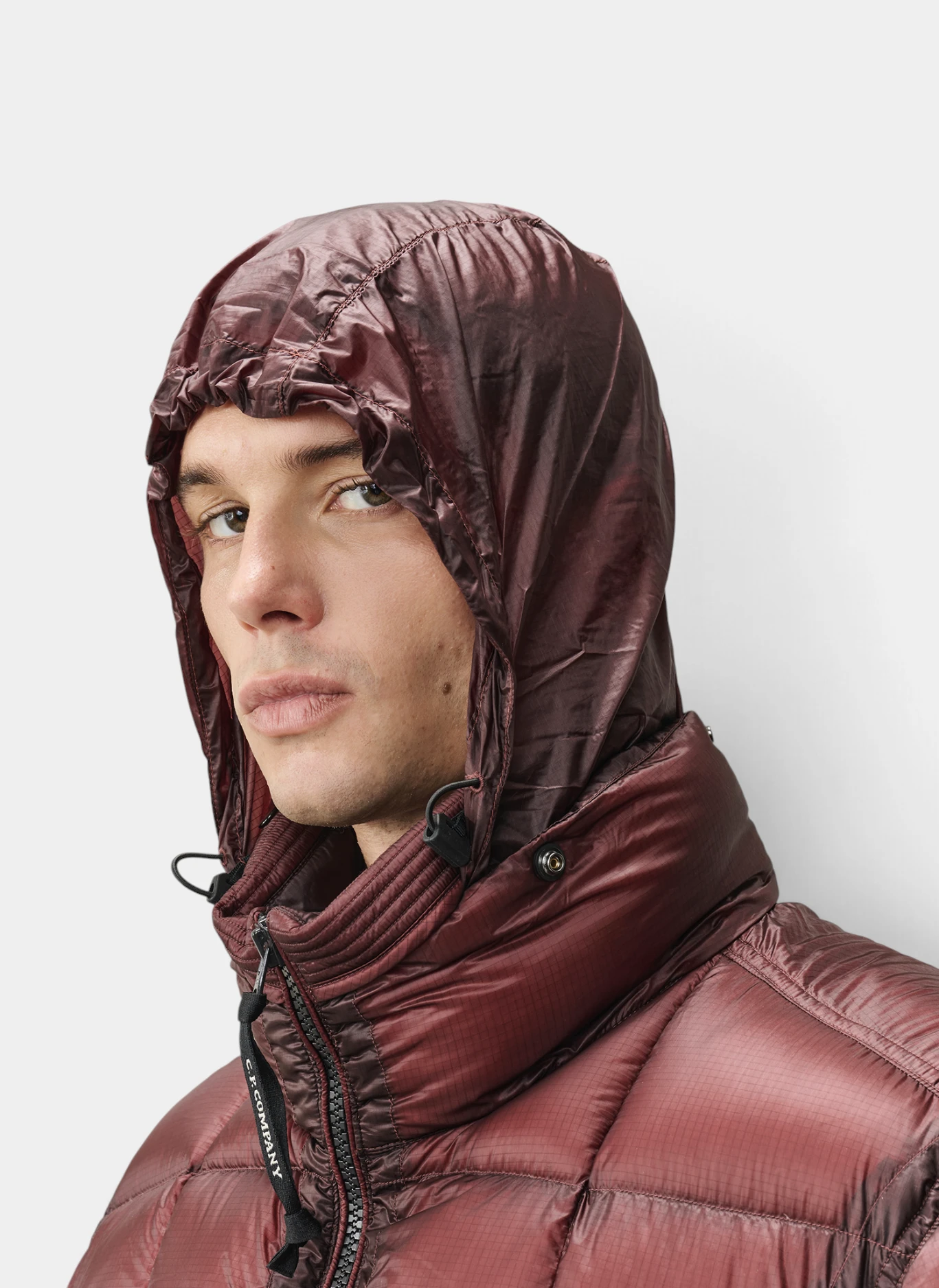 Пуховик D.D. Shell Hooded Down Jacket Andorra Red