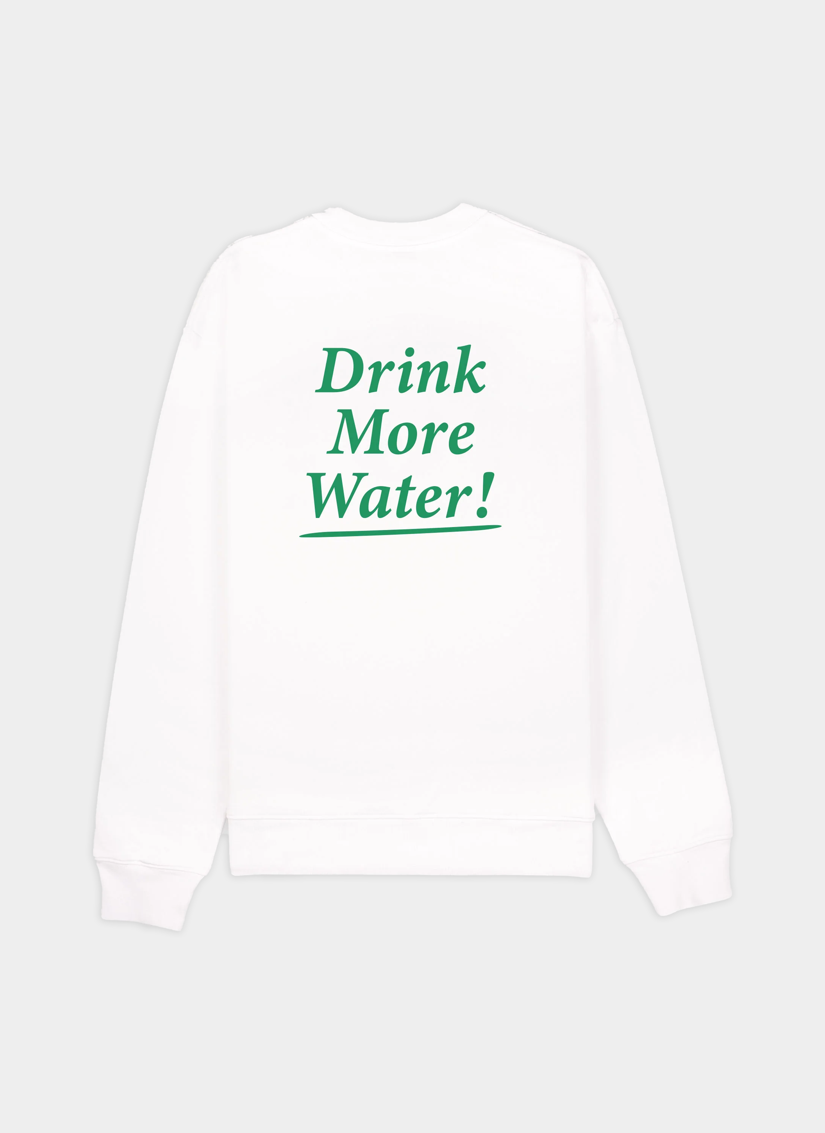Свитшот Drink More Water Crewneck Свитшот Drink More Water Crewneck