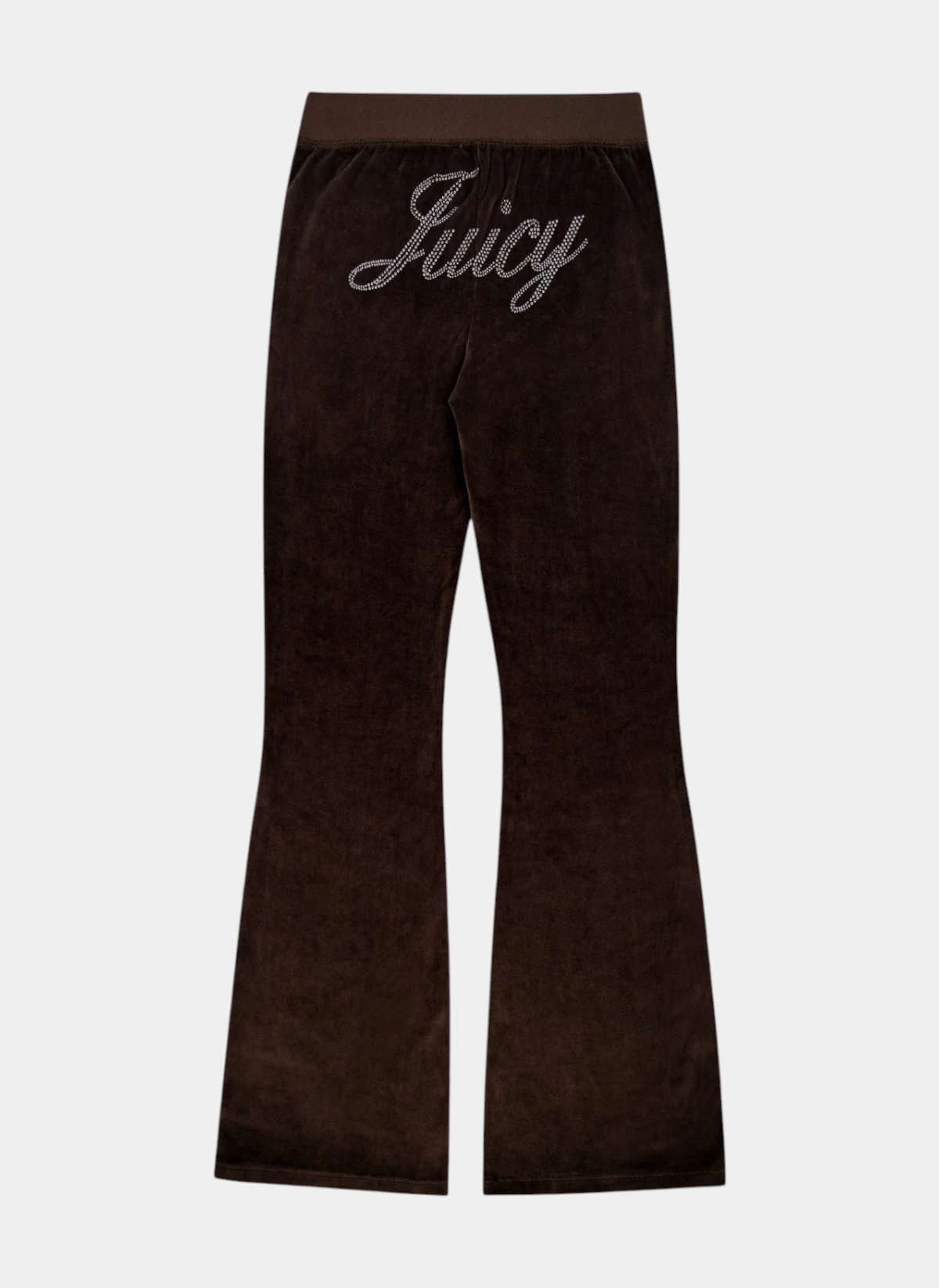 Брюки Juicy Script Velour Sweatpant Chocolate