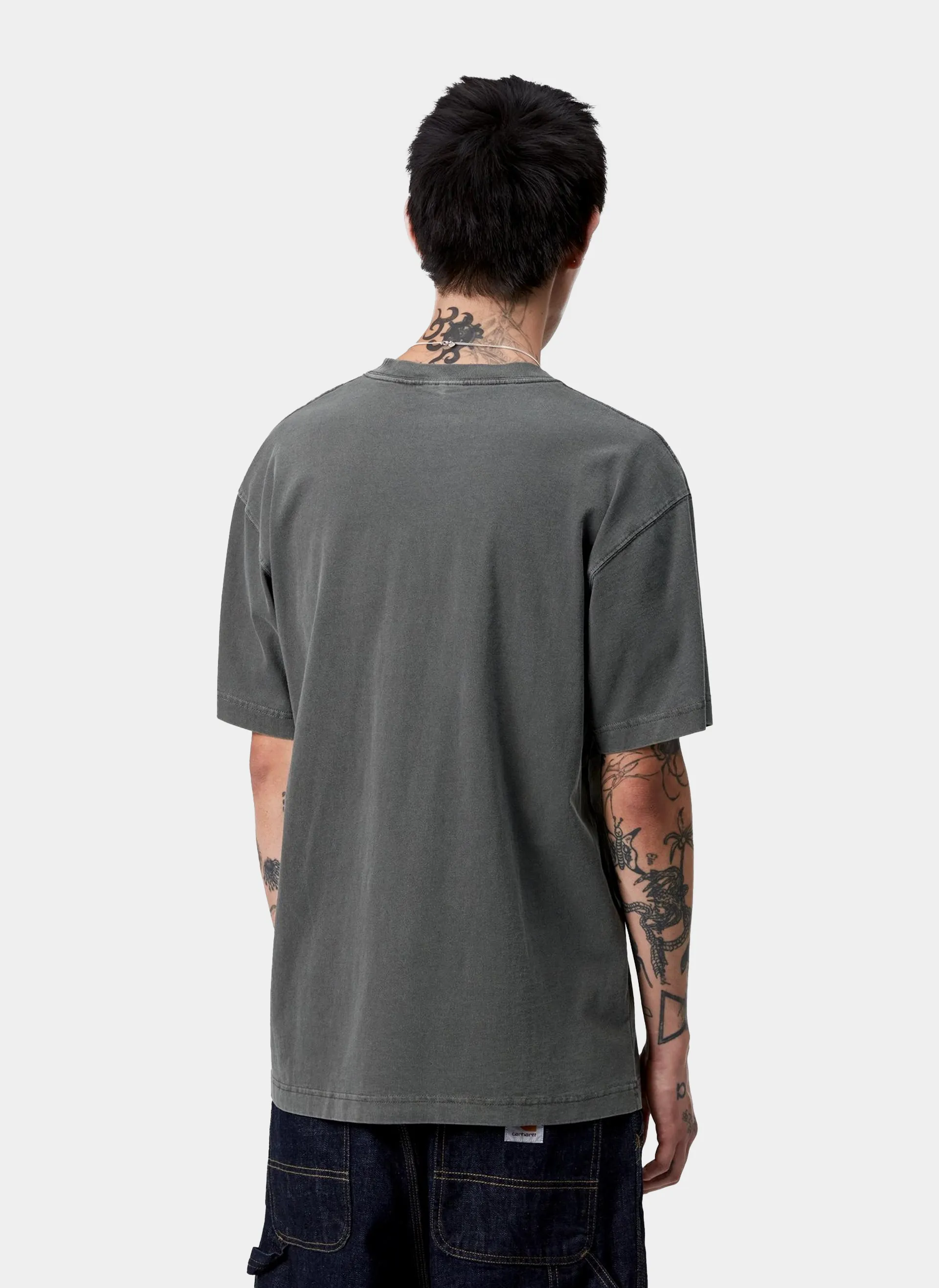 Футболка S/S Vista T-Shirt Black (Garment Dyed)