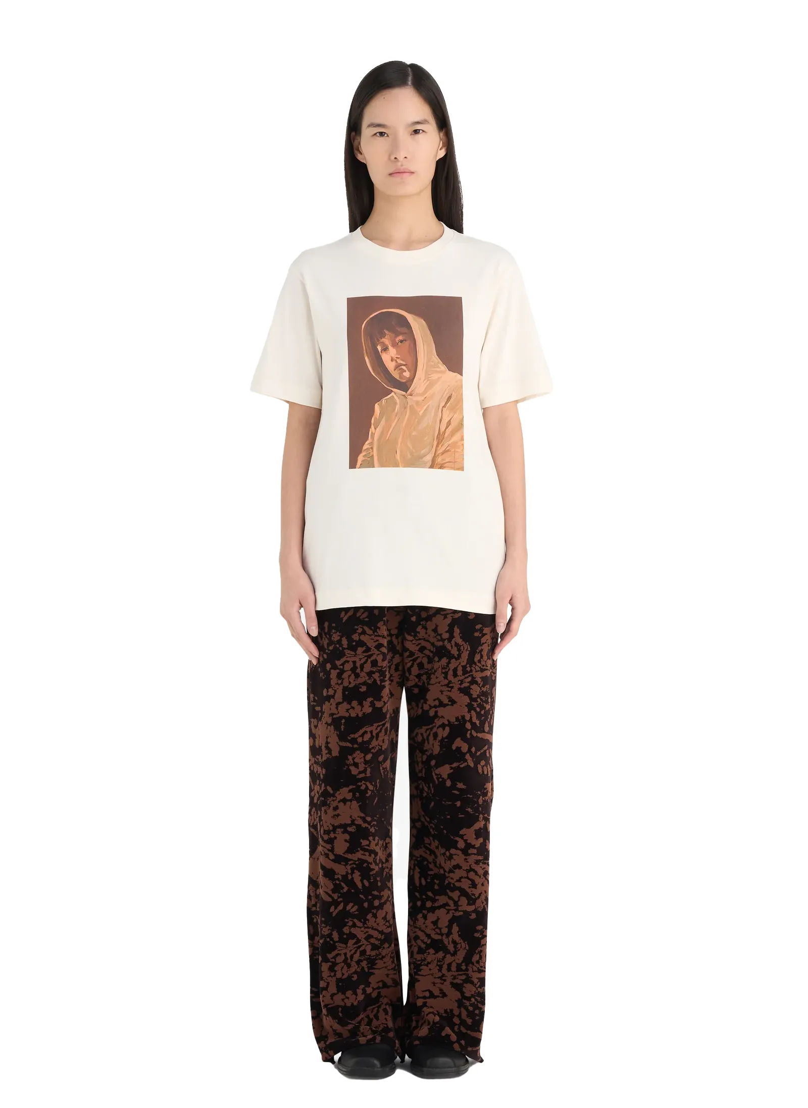 Футболка Regular T-Shirt Claire Tabouret Ivory