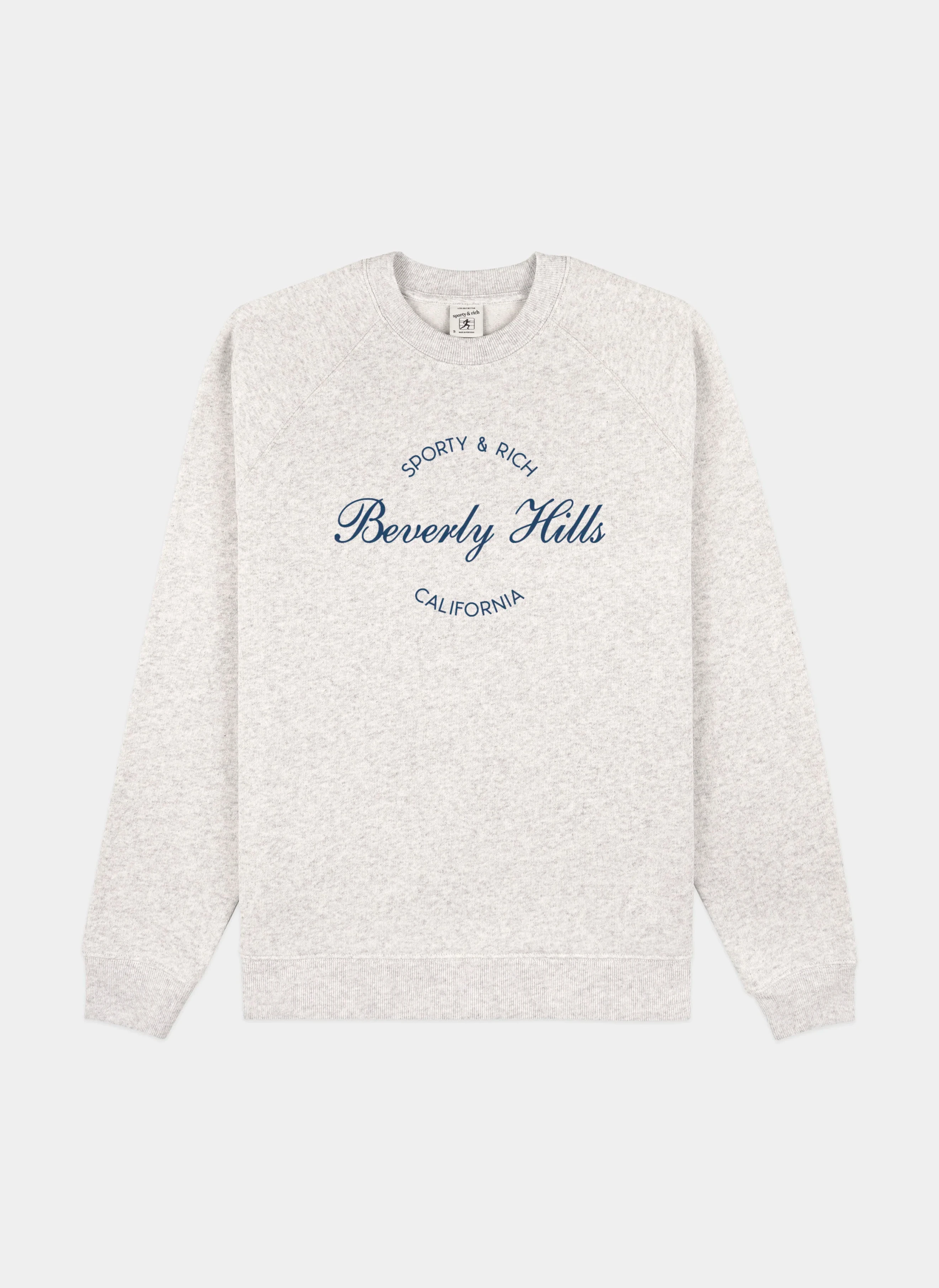 Свитшот Beverly Script Soft Crewneck Heather Gray