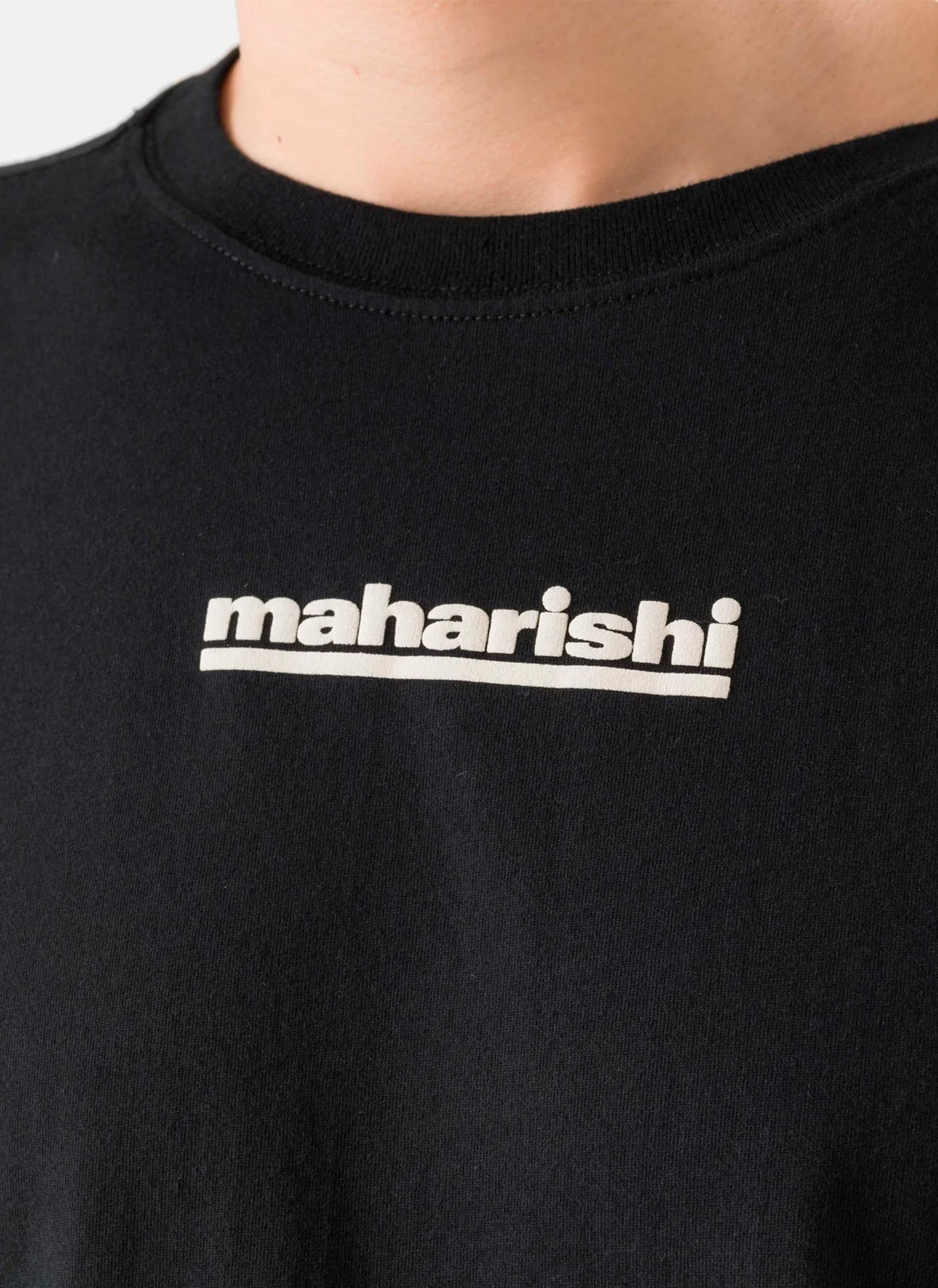 Футболка Maha-Paizhi Sashiko T-Shirt Black
