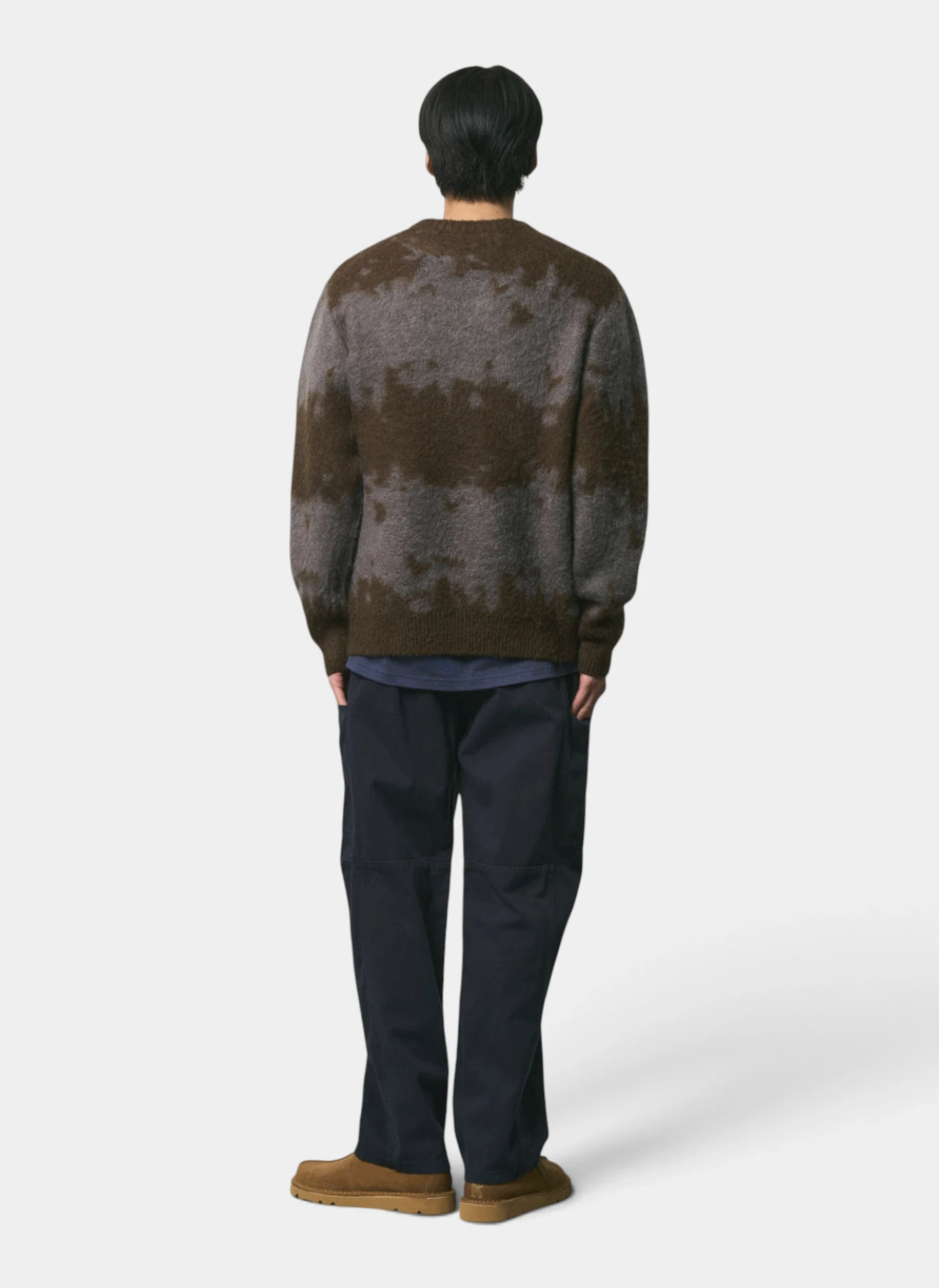 Свитер Mohair Splatter Sweater Grey