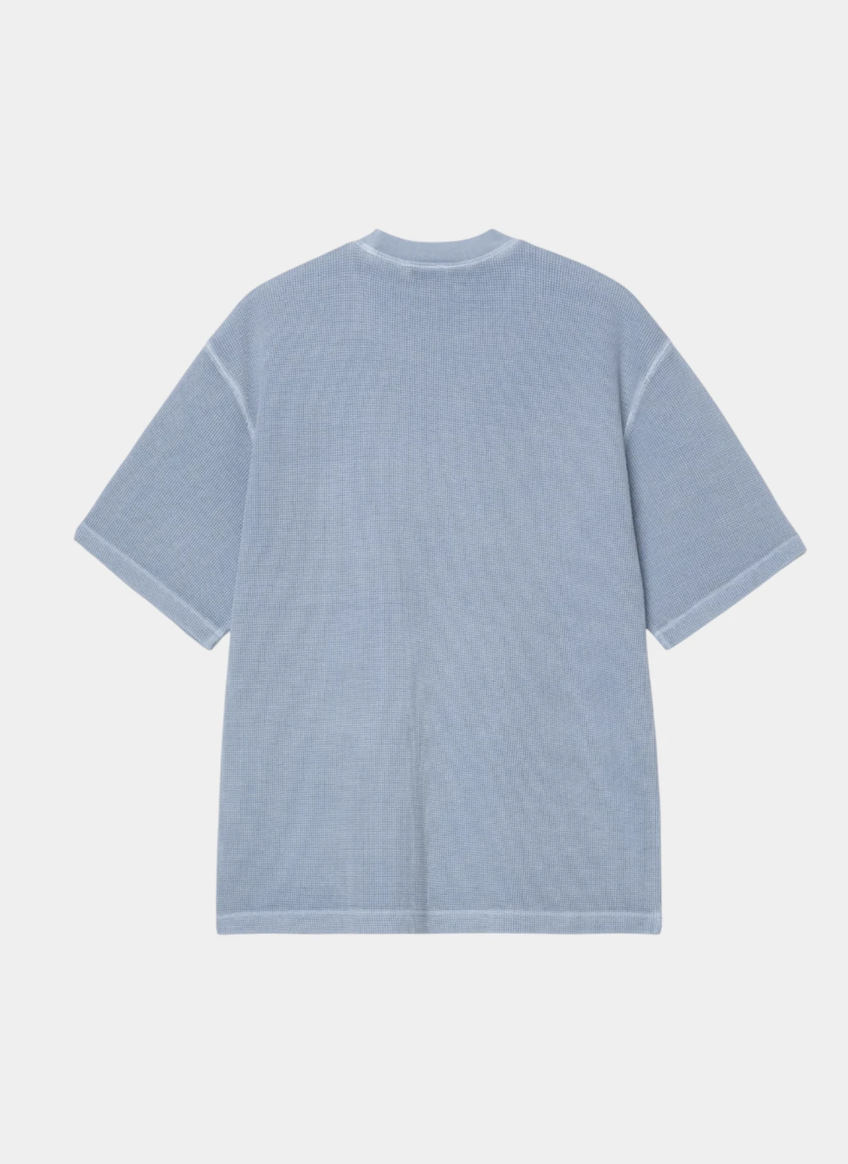 Футболка S/S Nelson Waffle T-Shirt Gentle Blue (Garment Dyed)