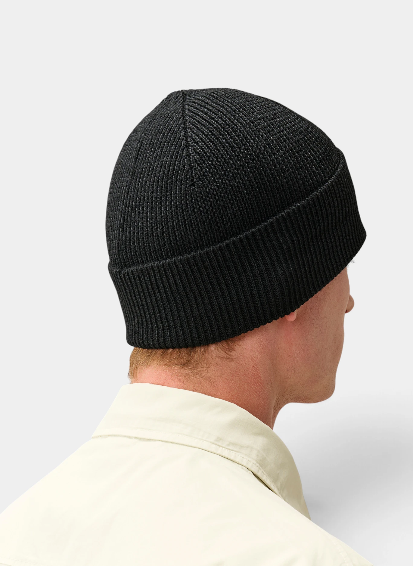 Шапка Extrafine Merino Wool Beanie Black