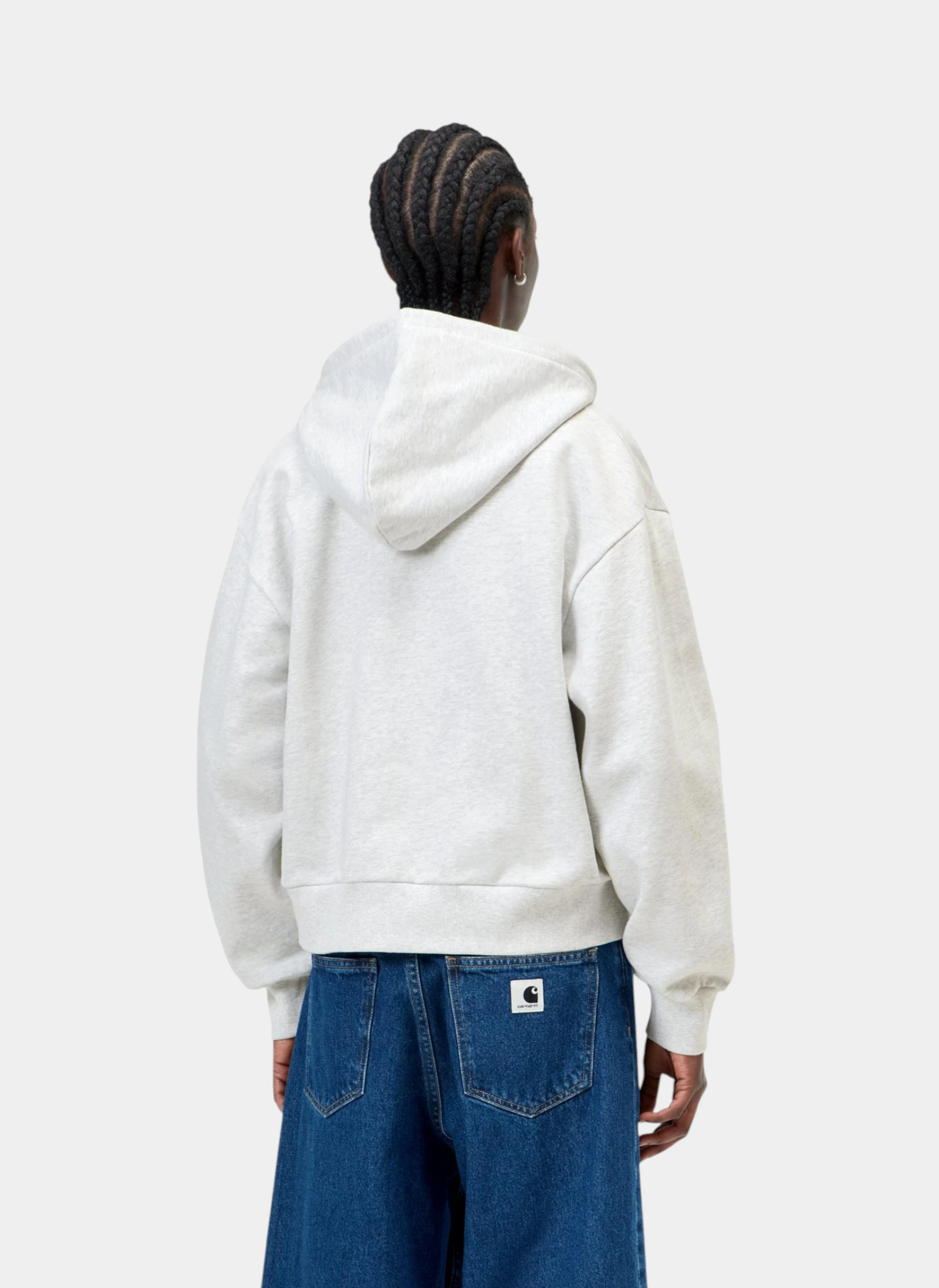 Худи на молнии женское W' Hooded Casey Jacket Ash Heather / Silver