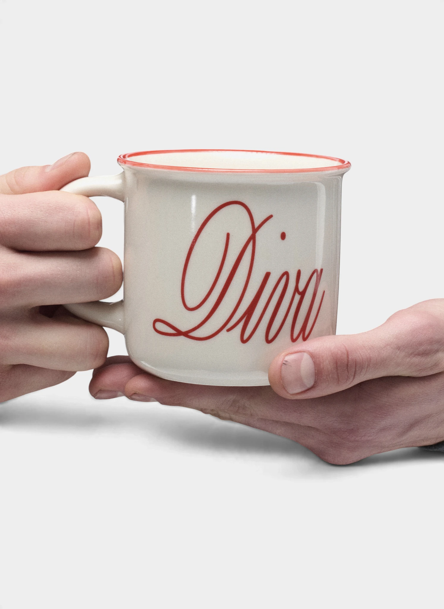 Кружка Drink Up Diva Mug Cream