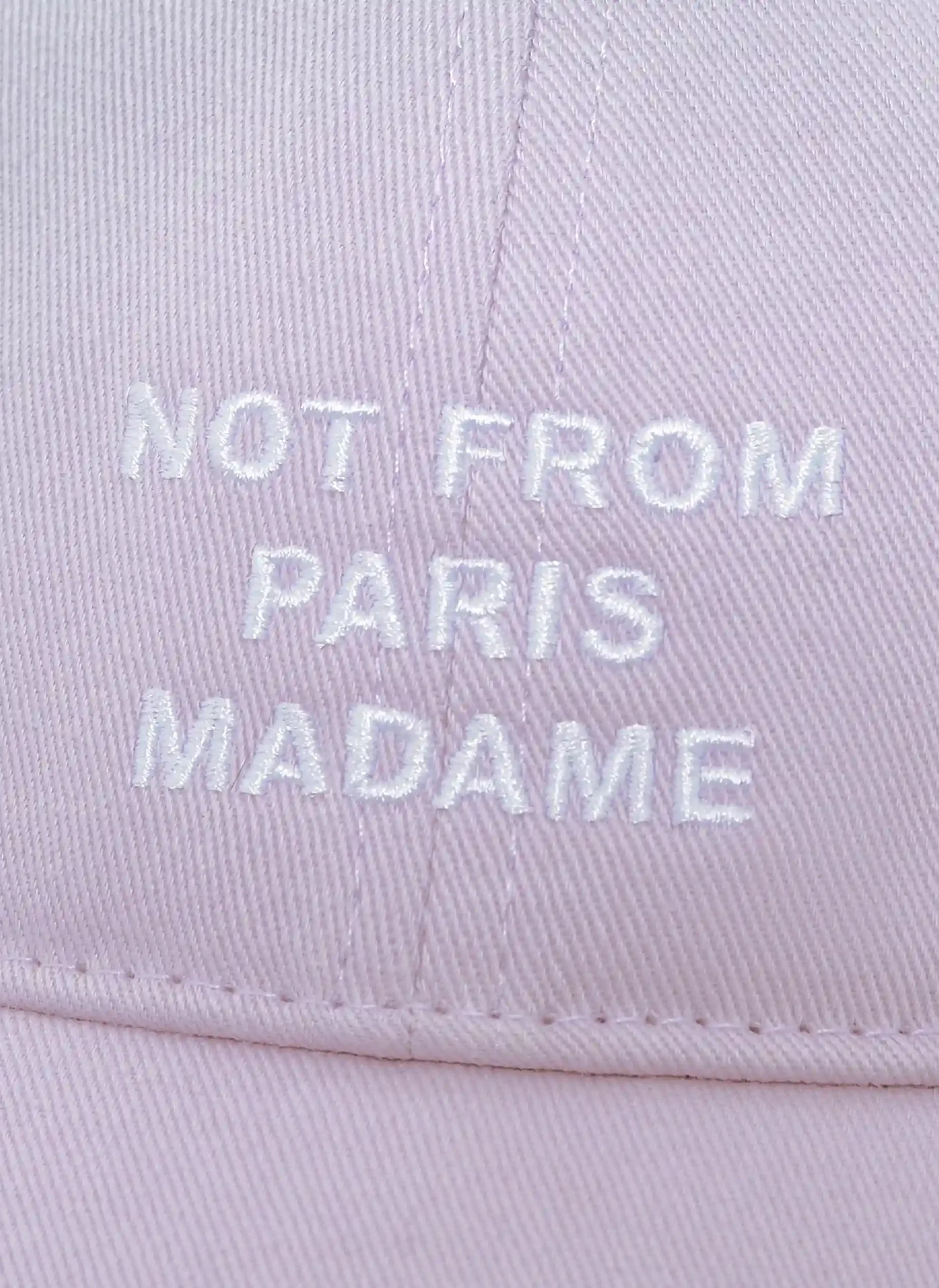 Кепка Slogan Lavander