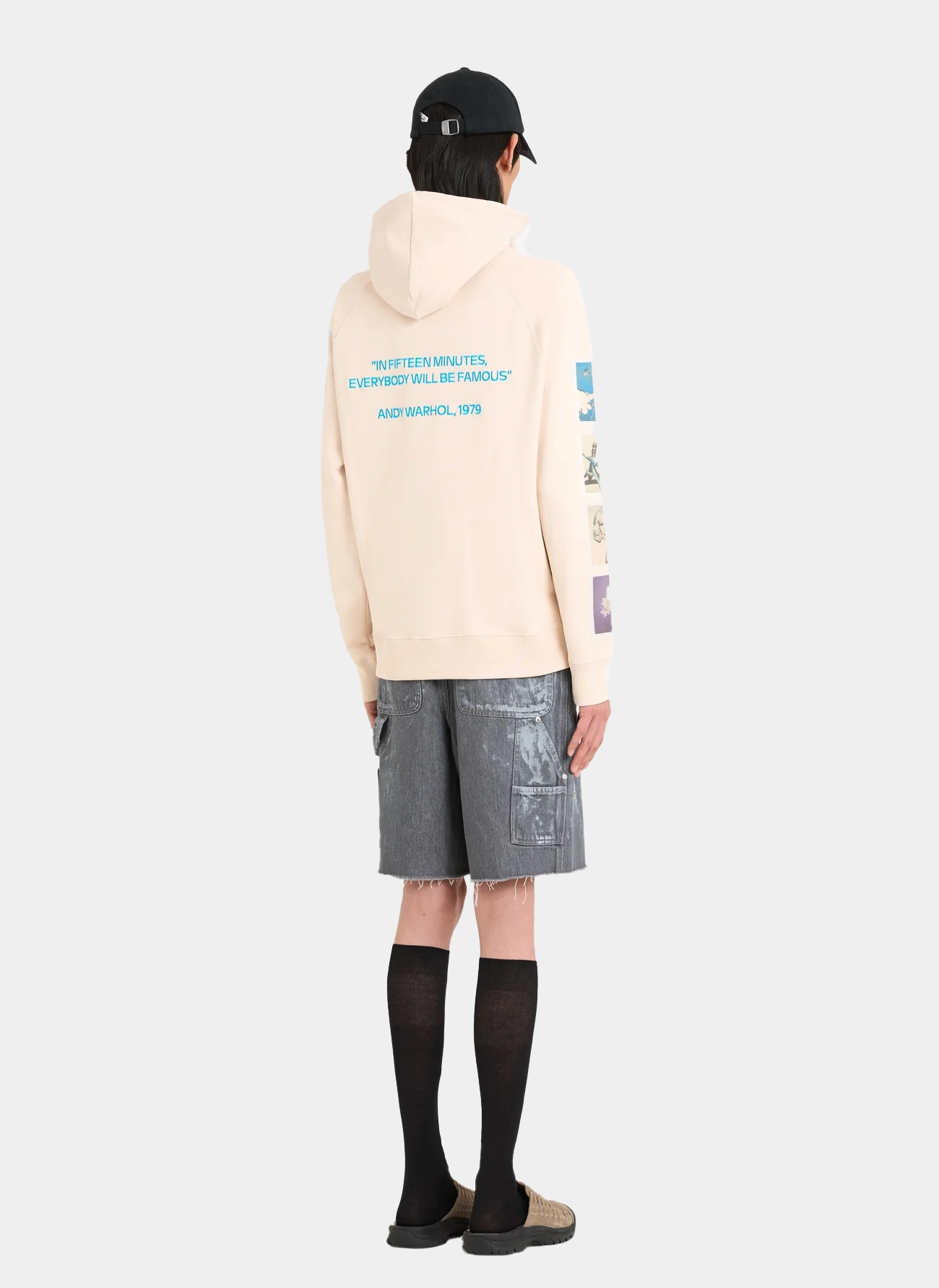 Худи Loose Hoodie Aw Polaroid Худи Loose Hoodie Aw Polaroid