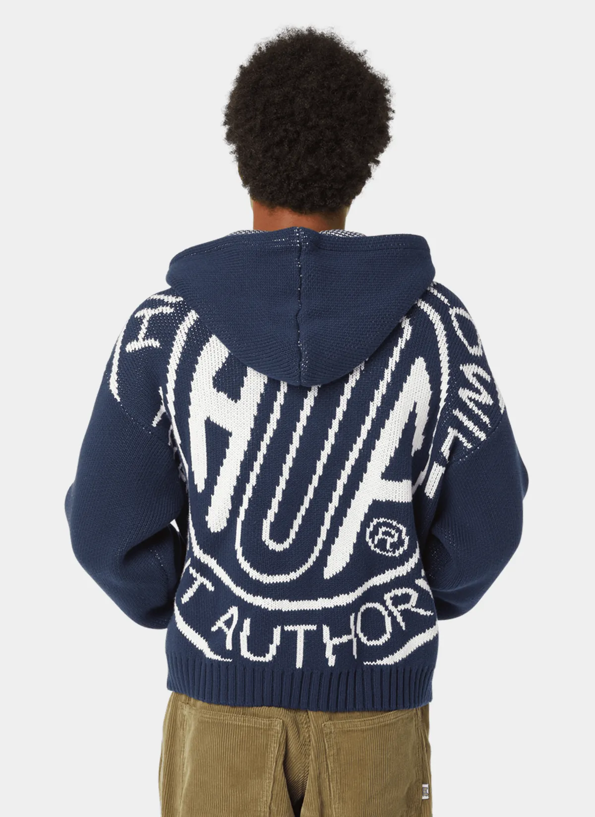 Худи На Молнии Token Zip Hooded Sweater Navy