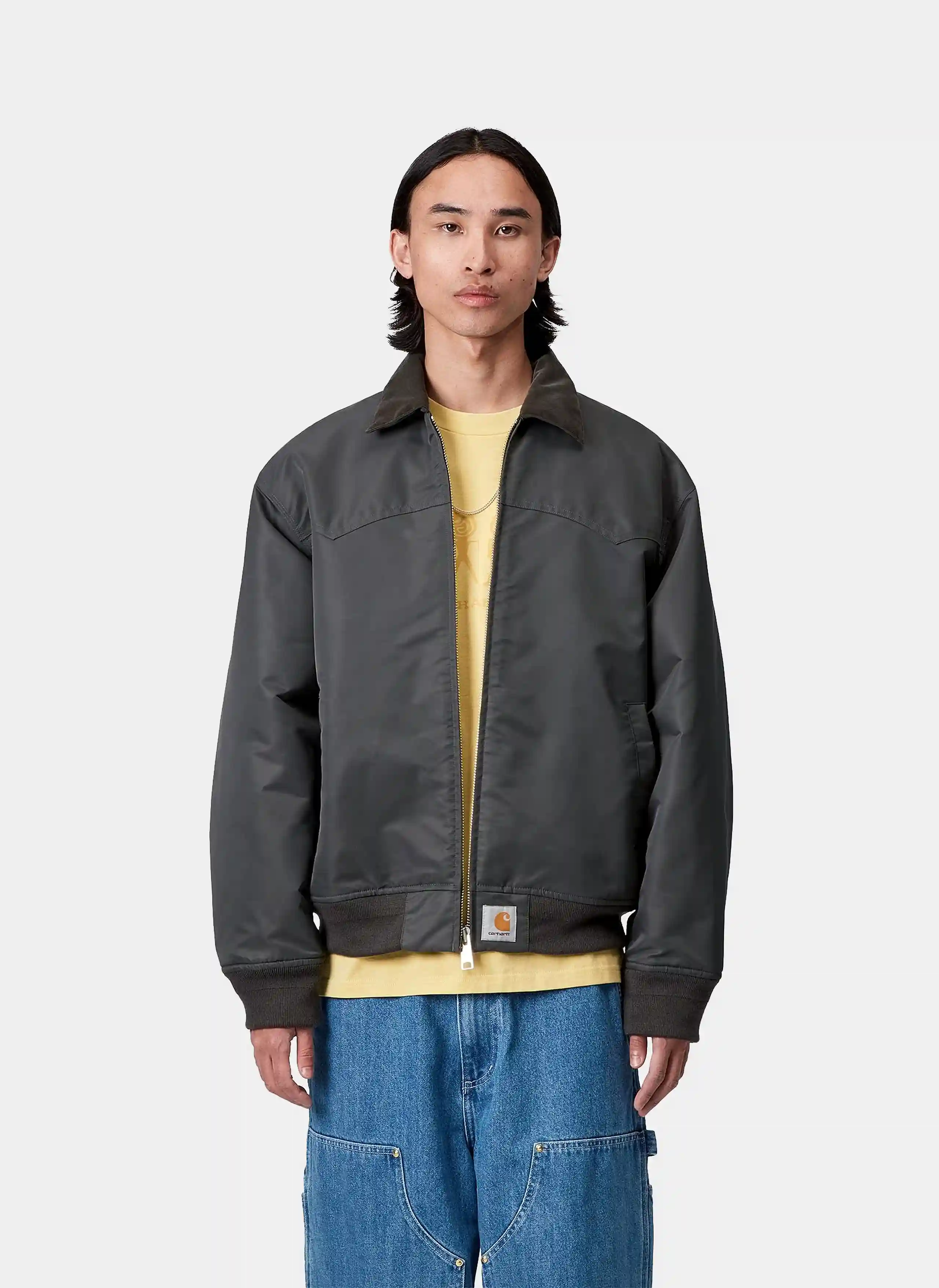 Бомбер Santa Fe Alumni Jacket Graphite / Dark Fir