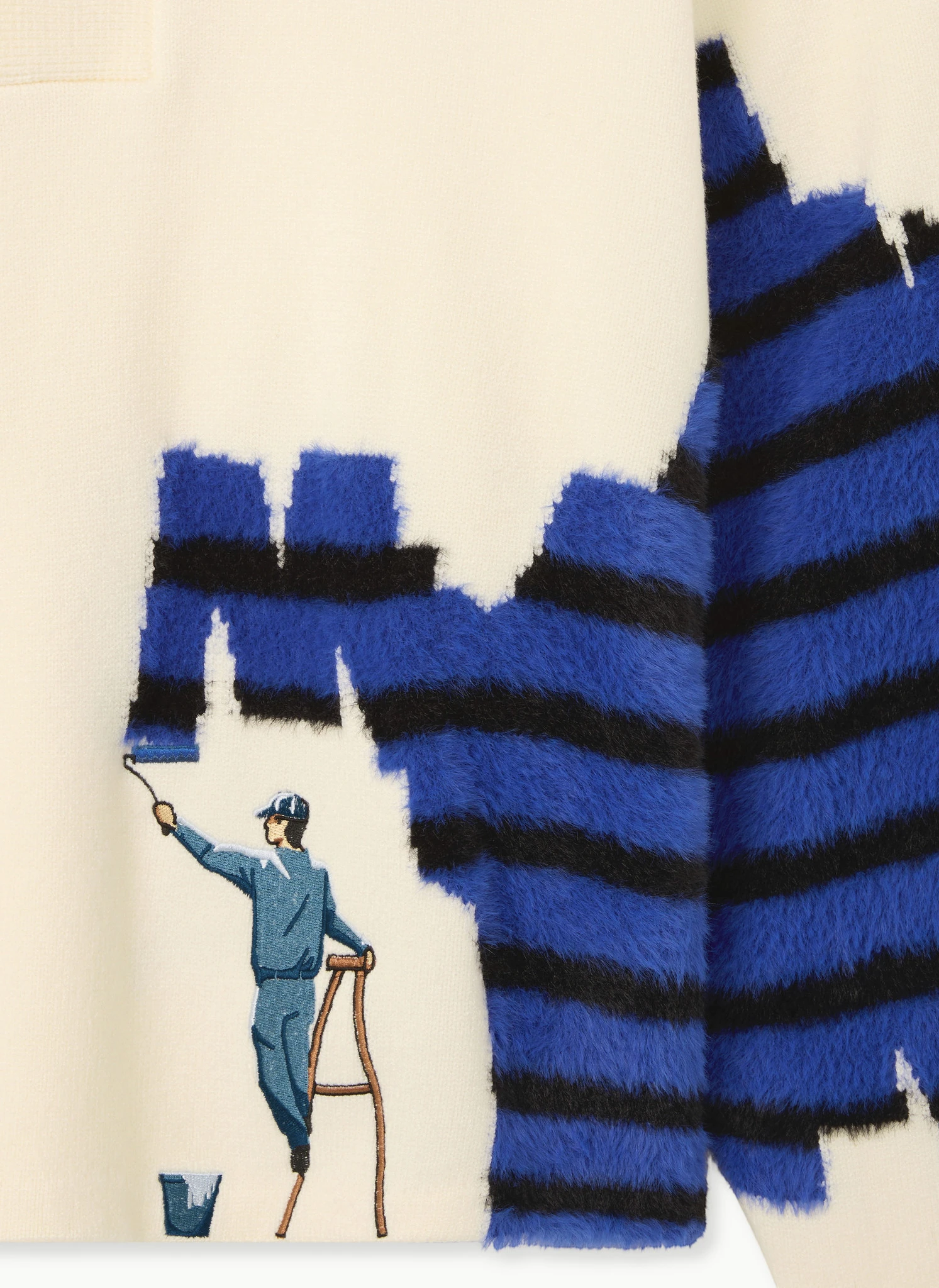 Поло Knitted Wall Painter Rugby Cream/Striped