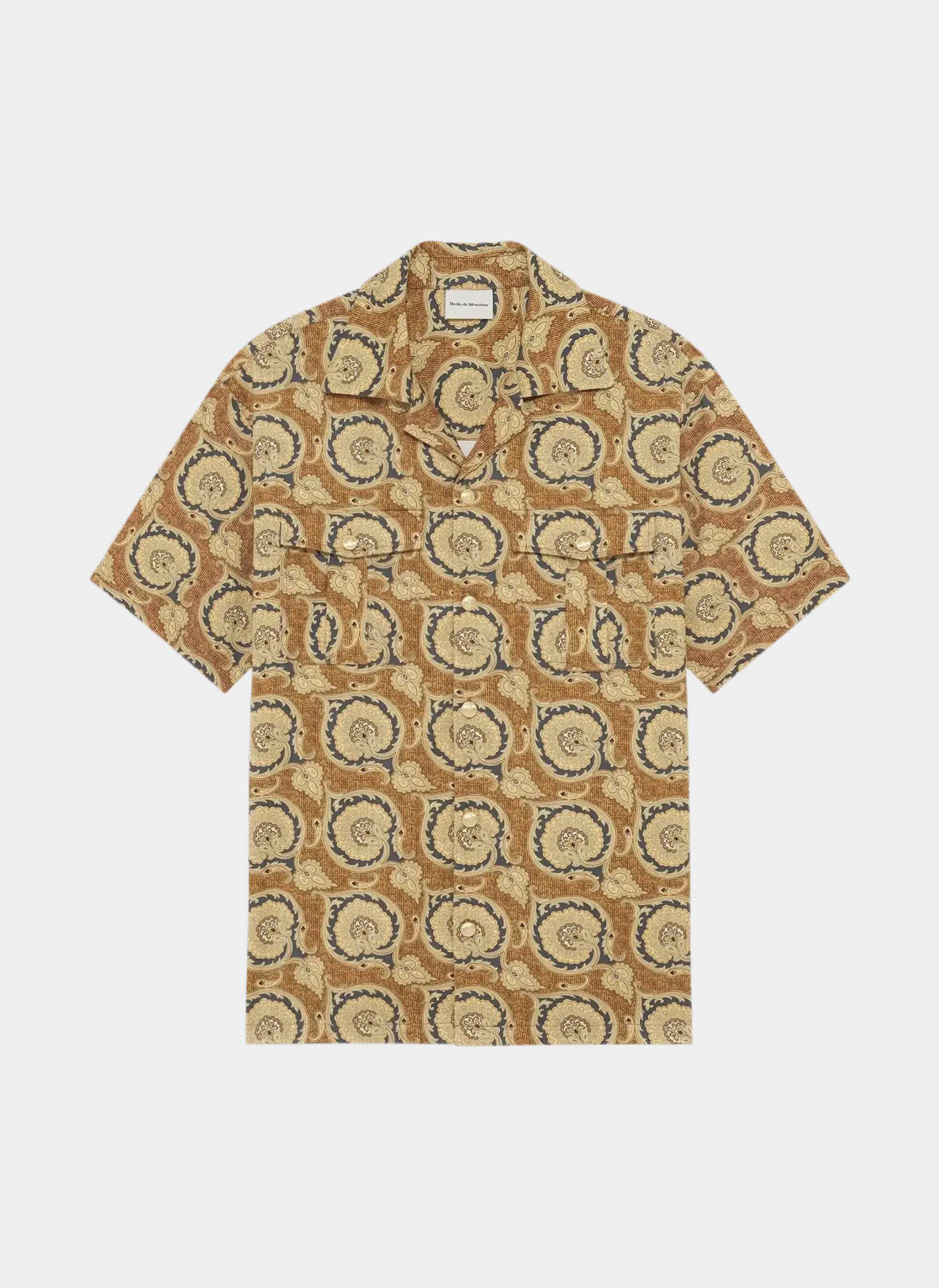 Рубашка ‘La Chemise Paisley’ Mustard