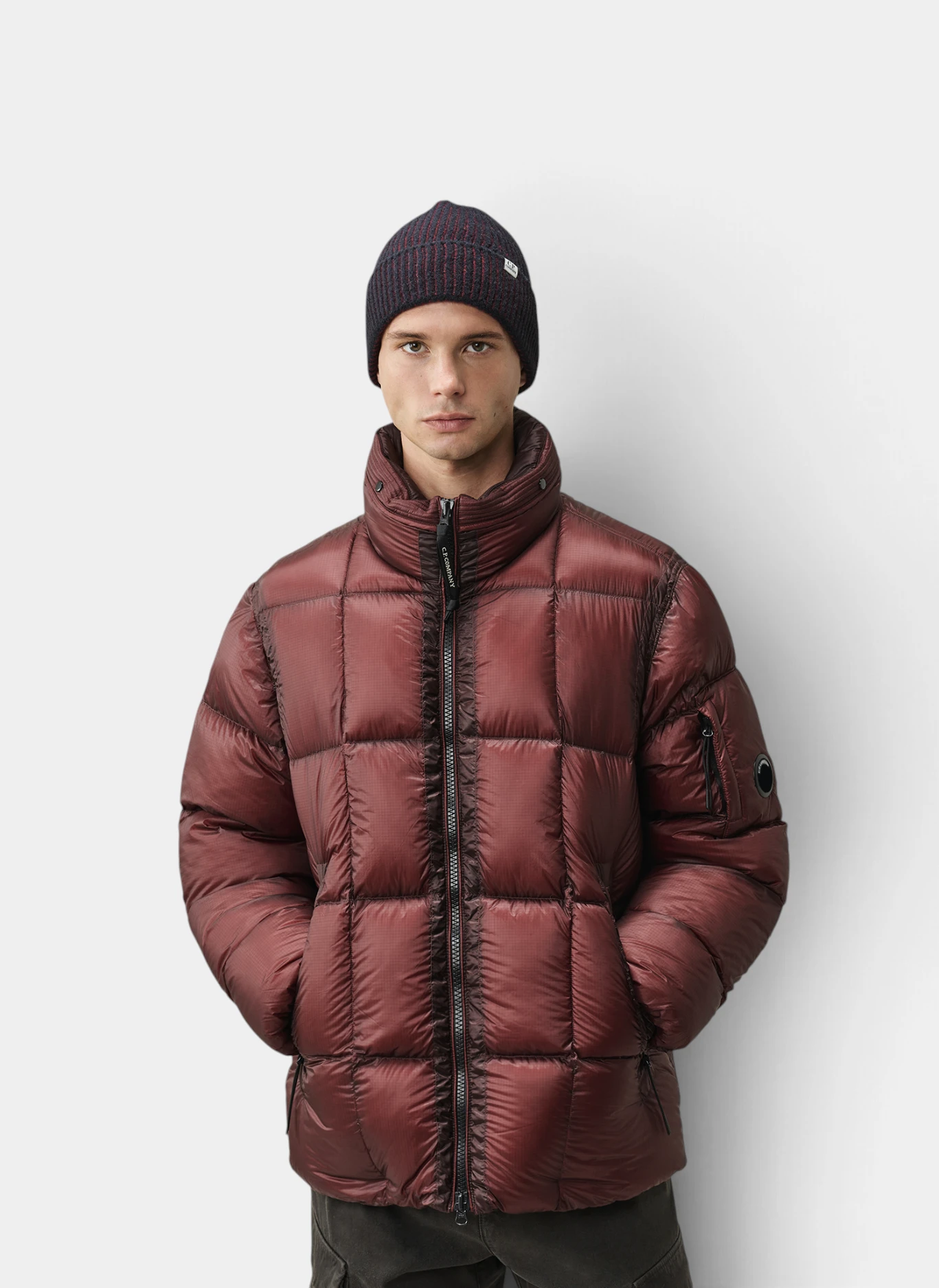 Пуховик D.D. Shell Hooded Down Jacket Andorra Red
