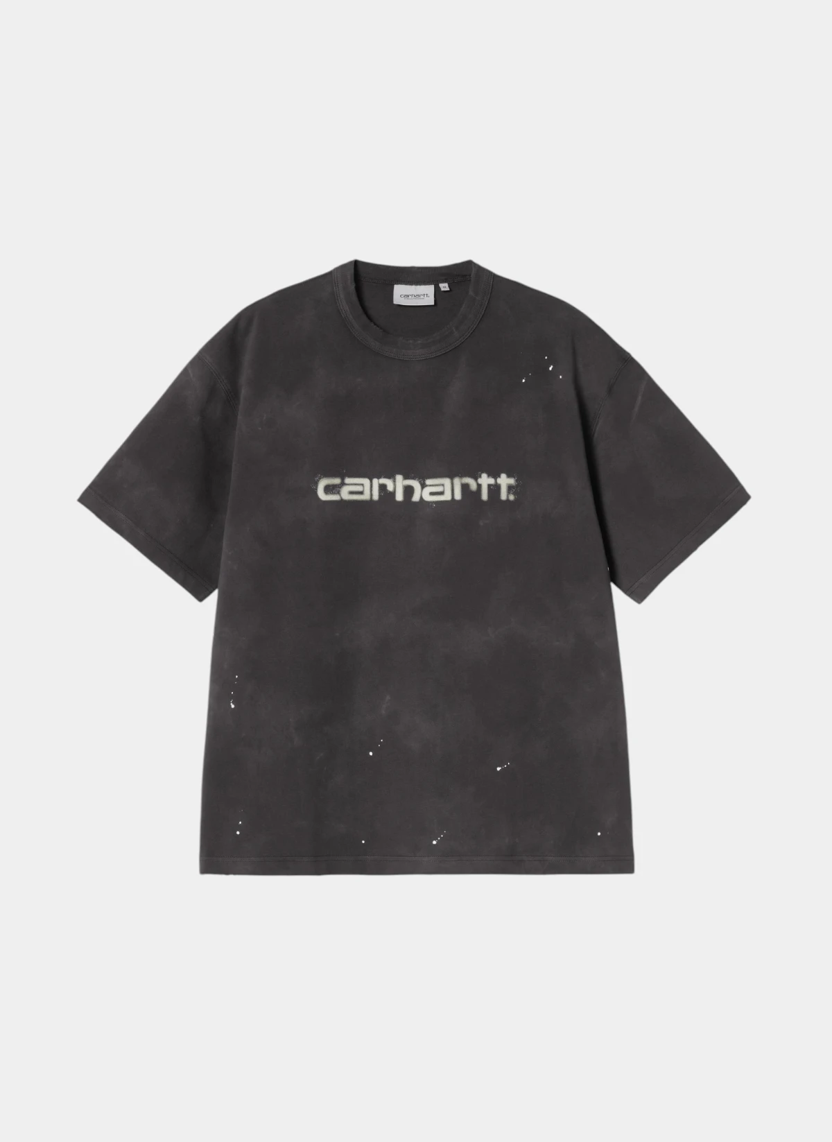 Футболка S/S Painter T-Shirt Black (Destroy Wash, Splatter)