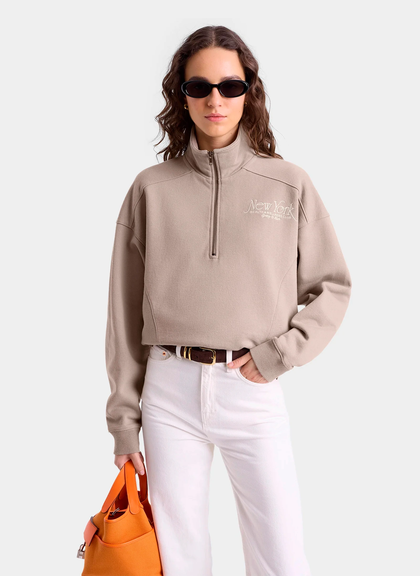 Свитшот NY 94 Quarter Zip Elephant