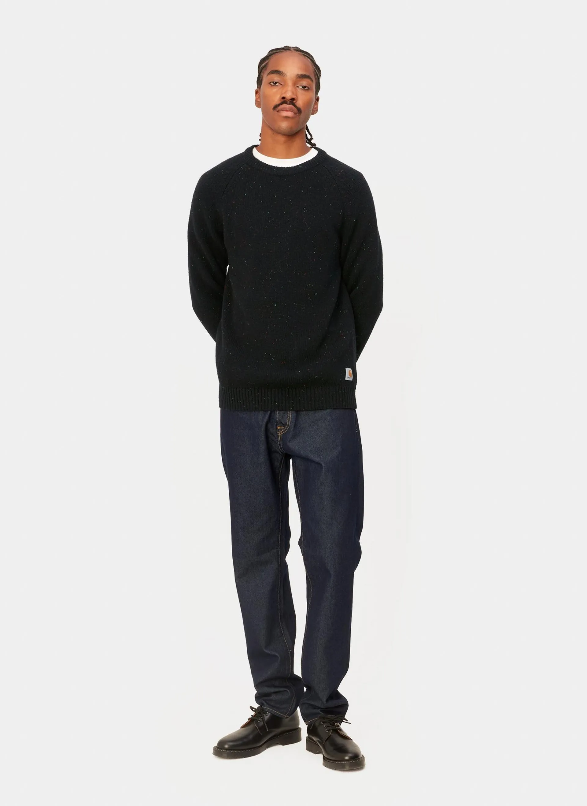 Свитер Anglistic Sweater Speckled Black