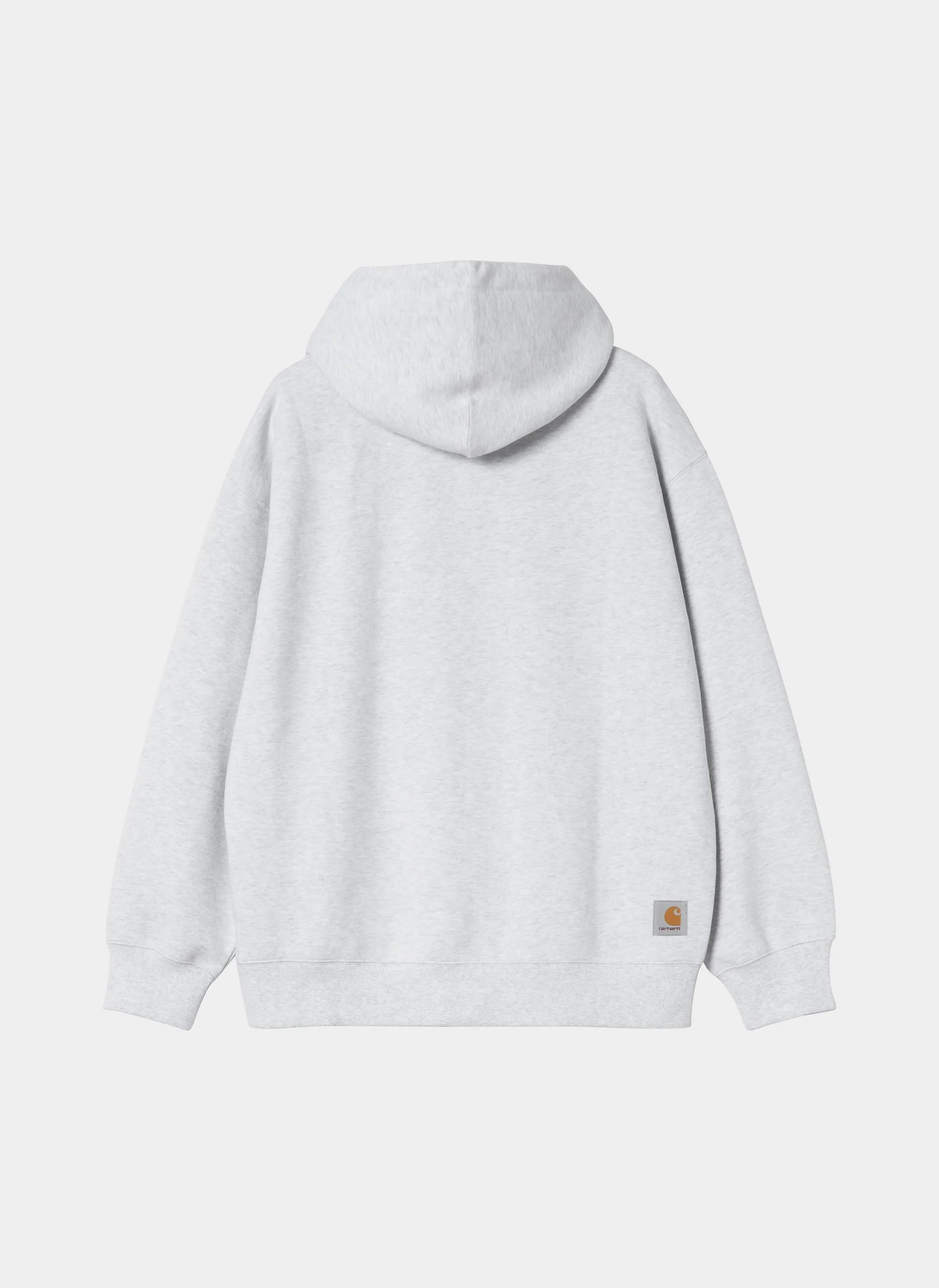 Худи на молнии Hooded Mini Wip Sweat Jacket Ash Heather (Stone Washed)
