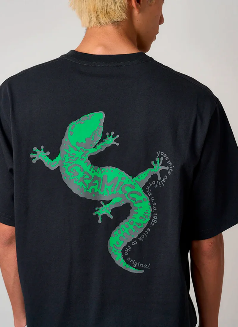 Футболка Gecko Tee Vintage Black