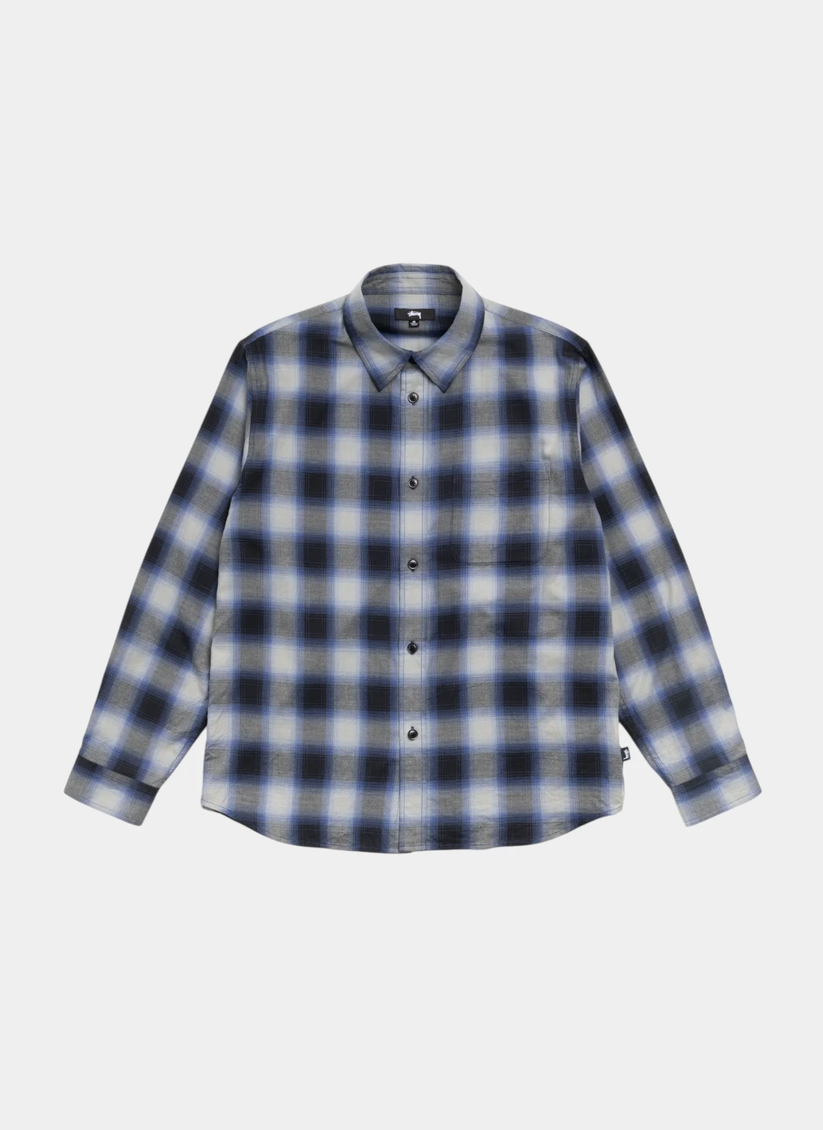 Рубашка Beach Ombre Plaid Shirt Black