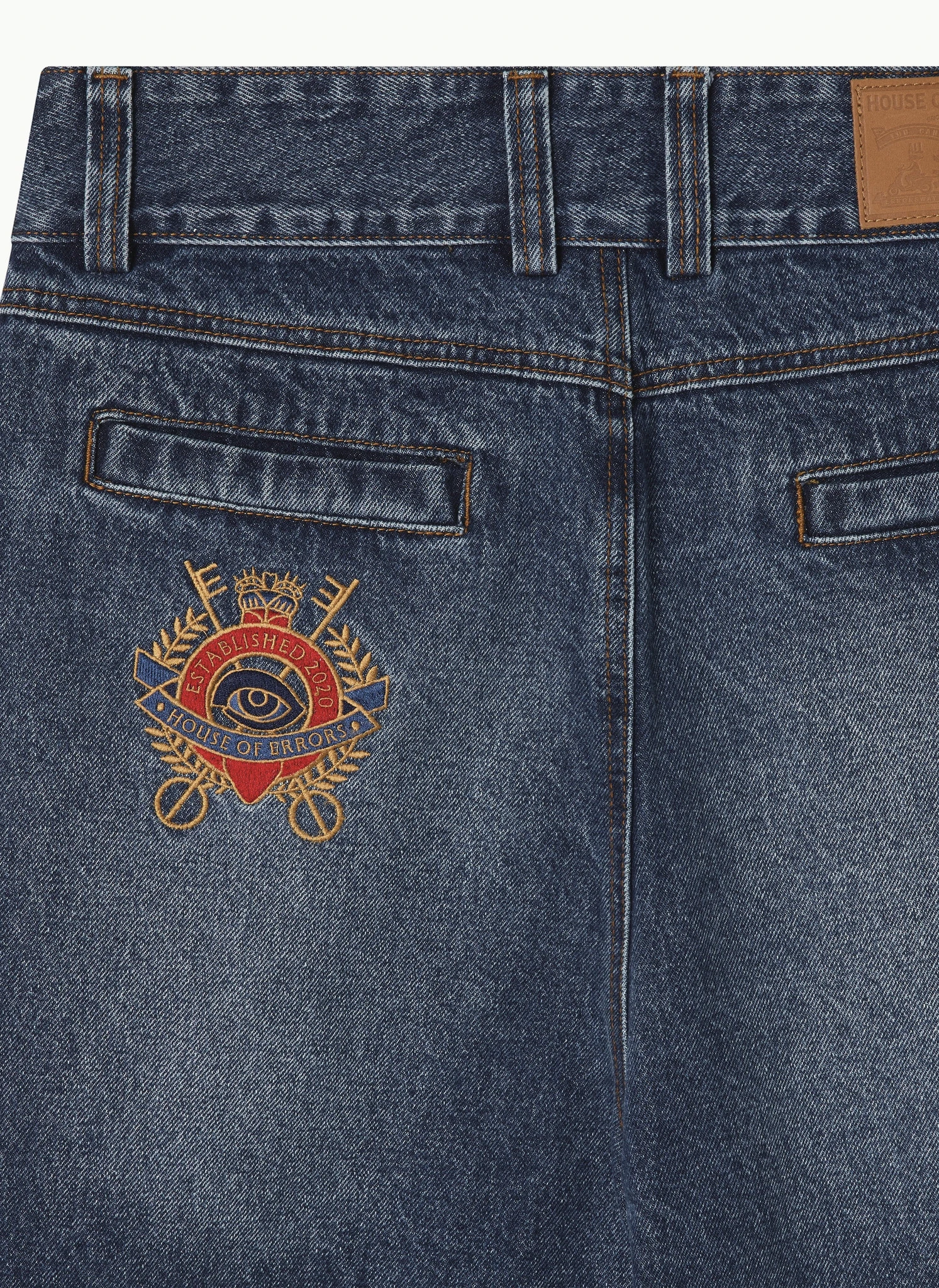 Джинсы Crown Jeans Washed Indigo