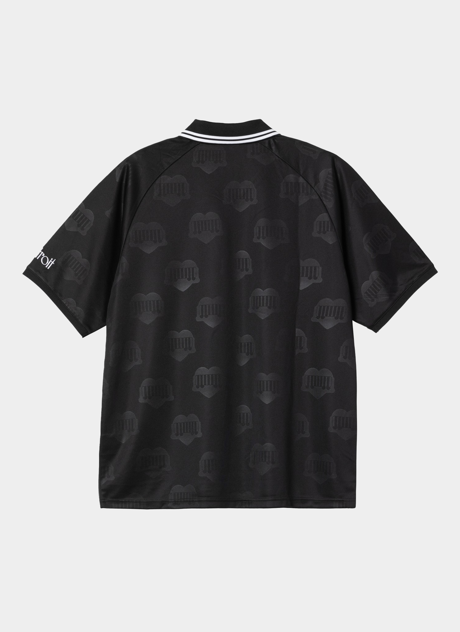 Футболка S/S Hartt’s Football T-Shirt Heart Train Jacquard, Black