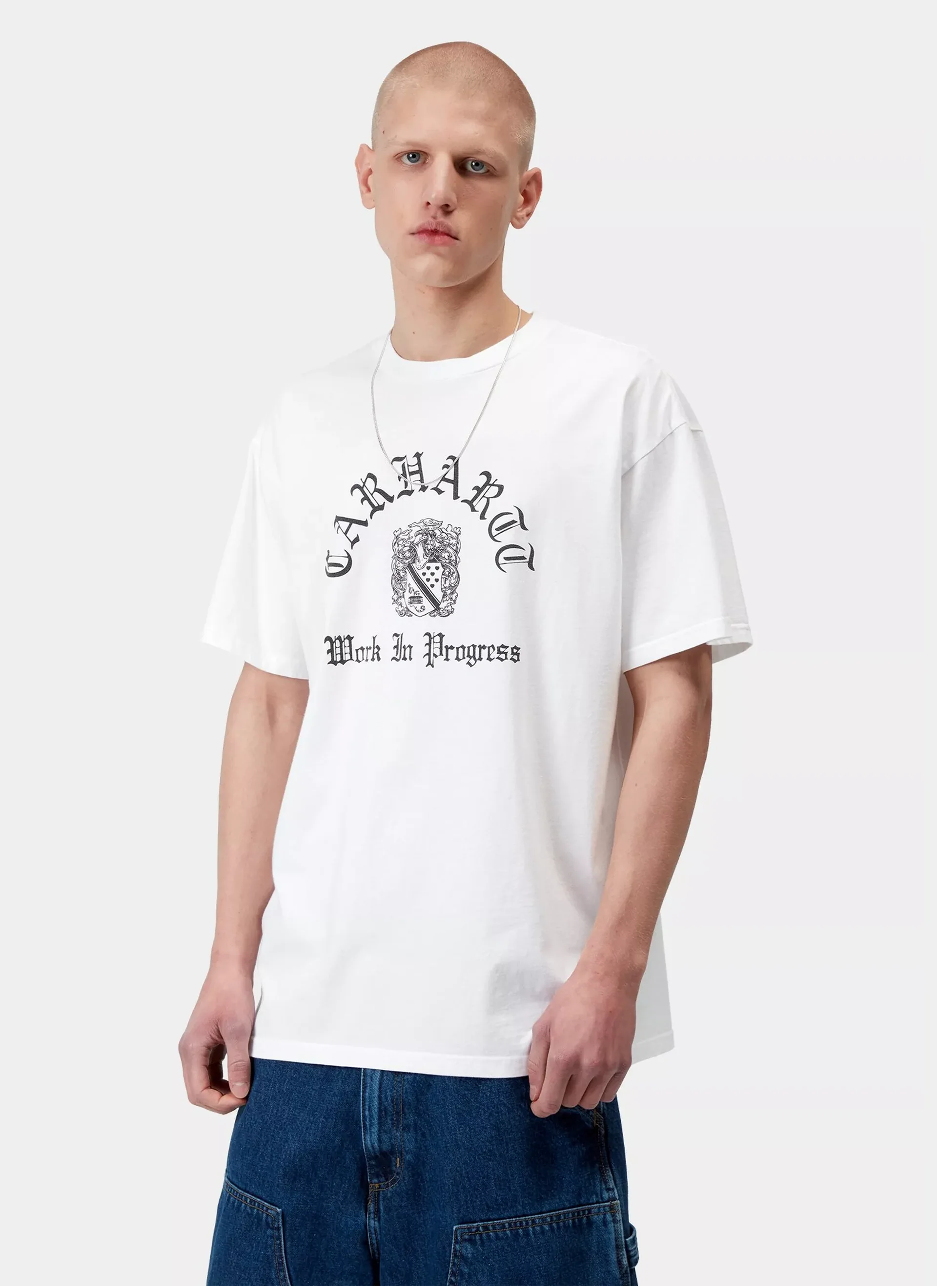 Футболка S/S Coat Of Arms T-Shirt White (Heavy Stone Wash)