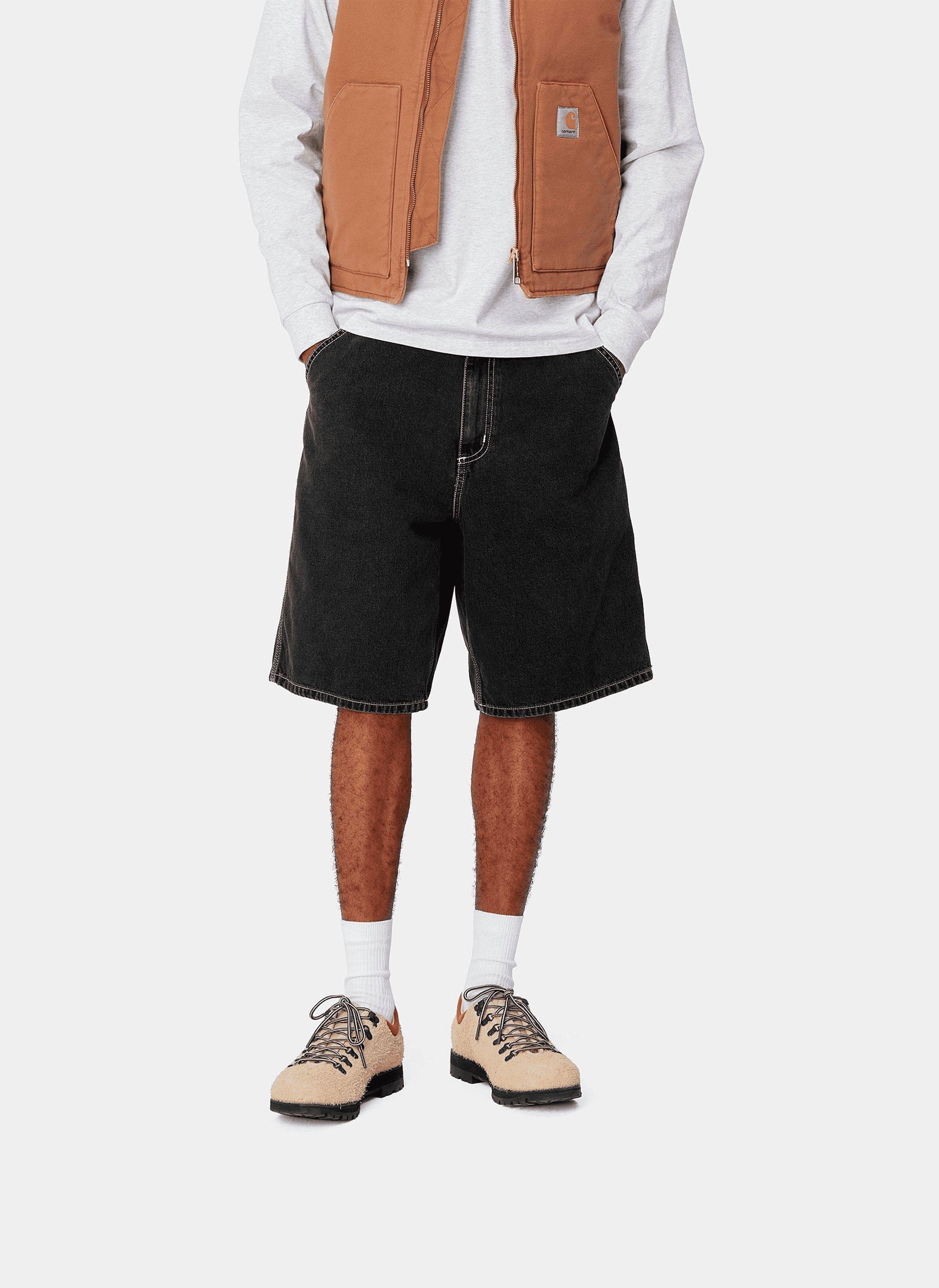 Шорты Simple Short Black (Heavy Stone Wash)