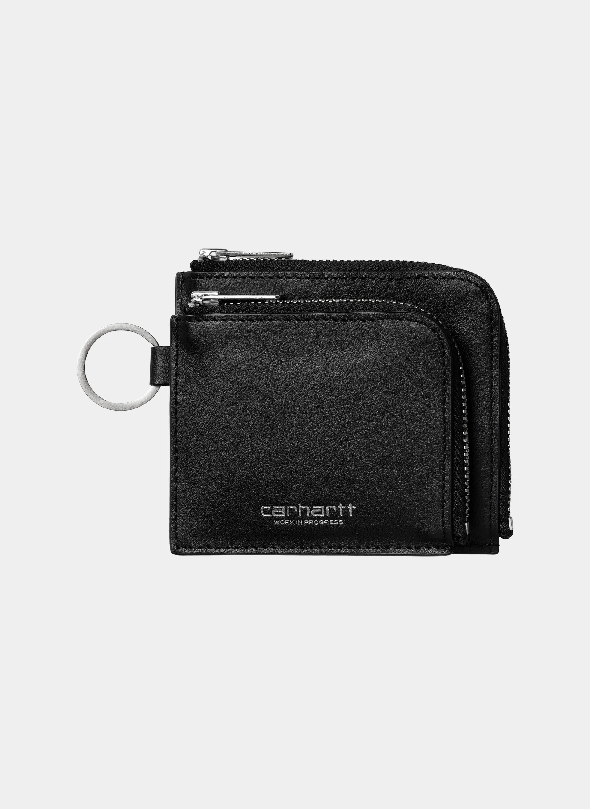 Бумажник Double Vegas Zip Wallet Black / Silver