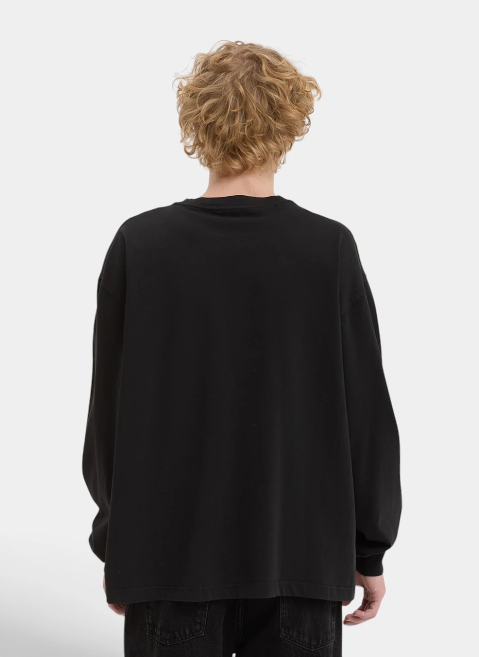 Лонгслив OG Logo LS Tee Black