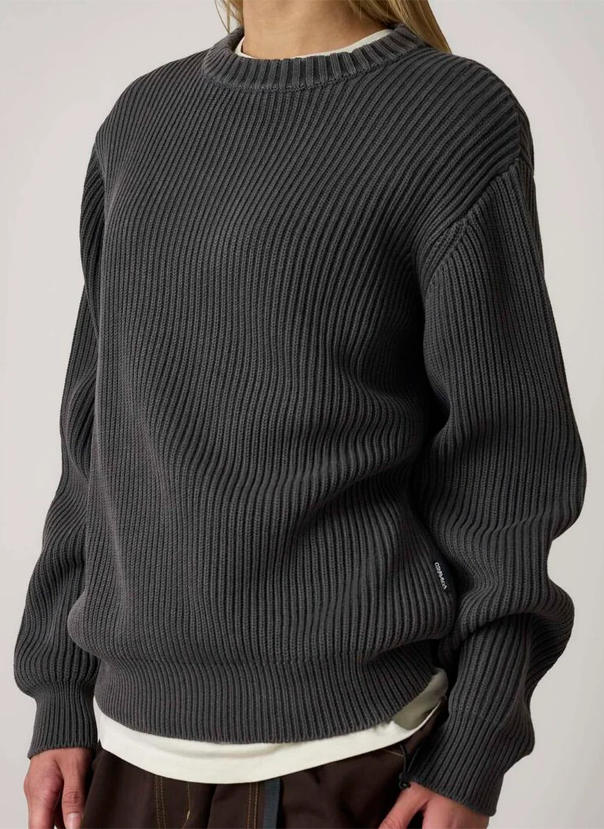 Свитер Cotton Knit Sweater Grey