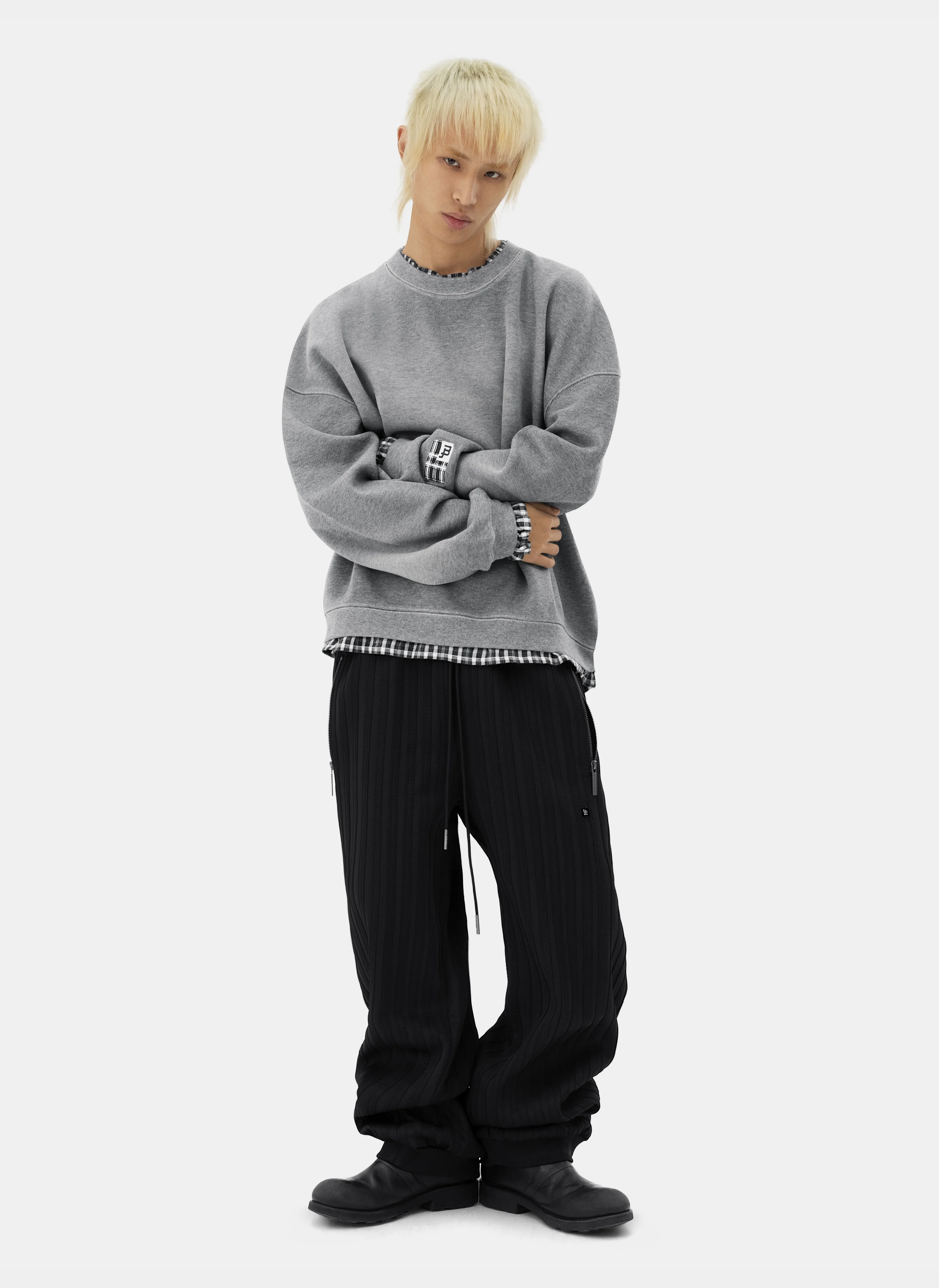 Свитшот Layered Sweatshirt Melange