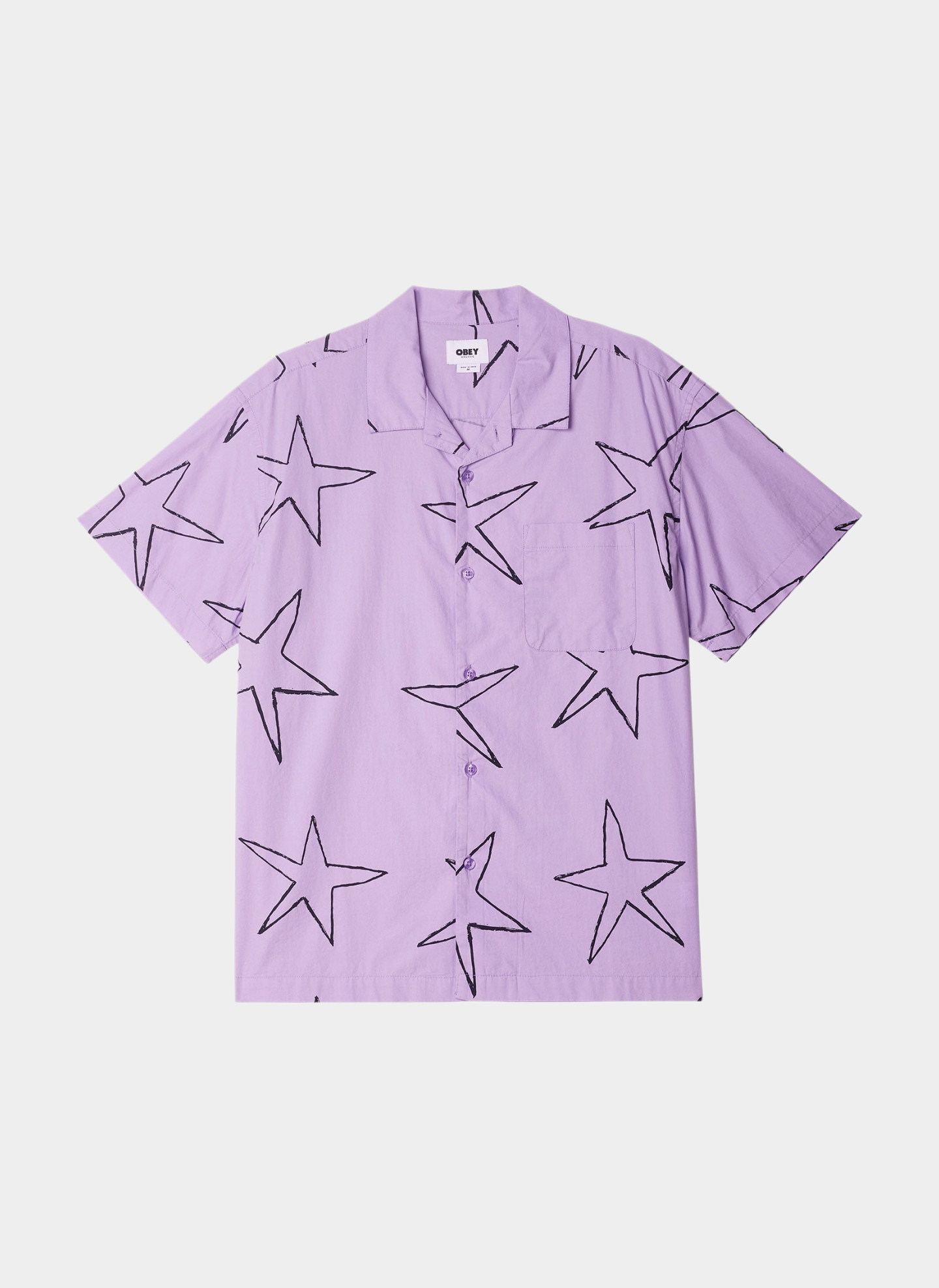 Рубашка ‘COLLIE SS SHIRT’ Digital Lavender Multi Рубашка ‘COLLIE SS SHIRT’ Digital Lavender Multi