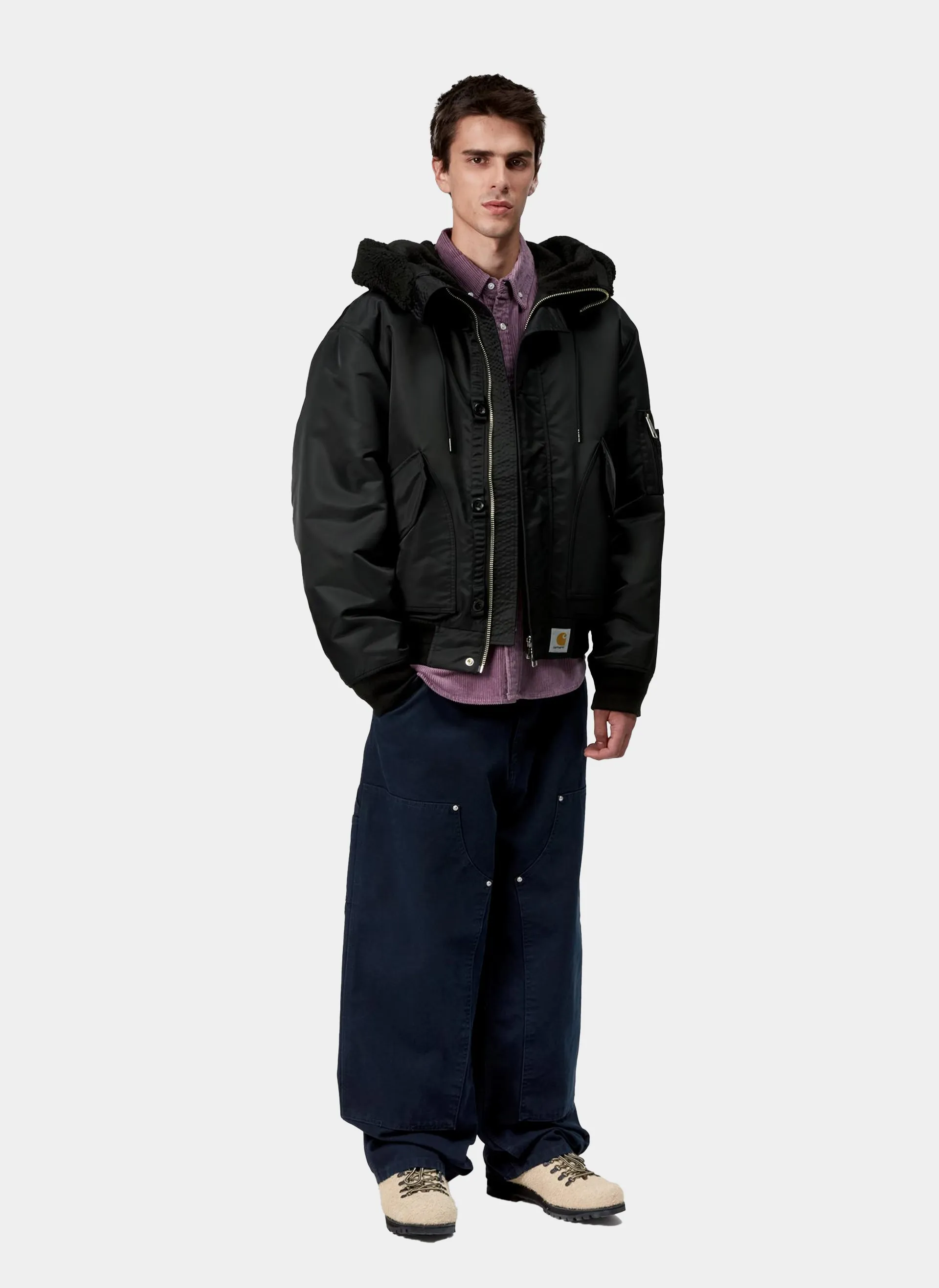 Бомбер Hd Oltera Bomber Black / Black