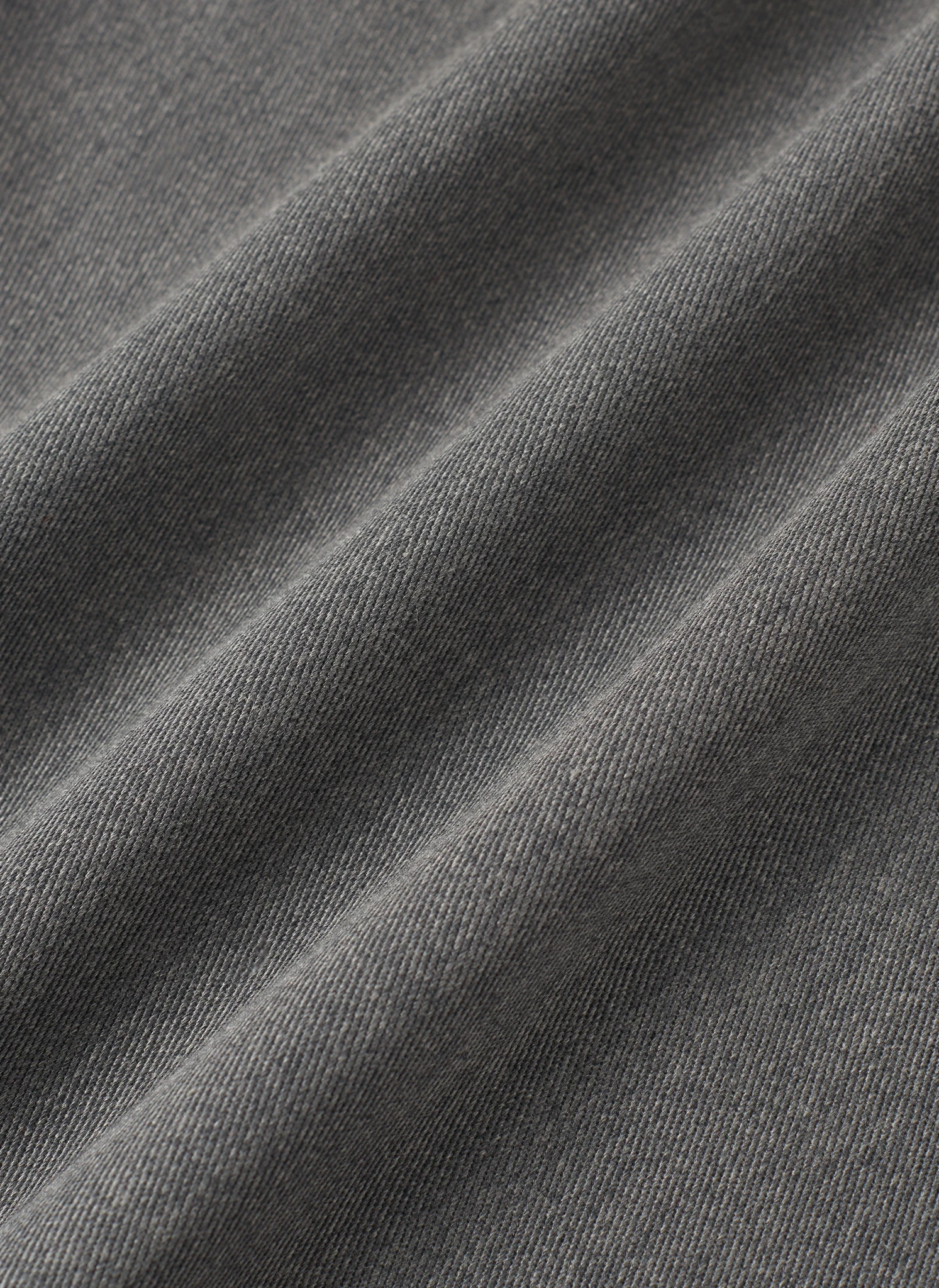 Брюки Twill Cropped Pleated Pants Grey