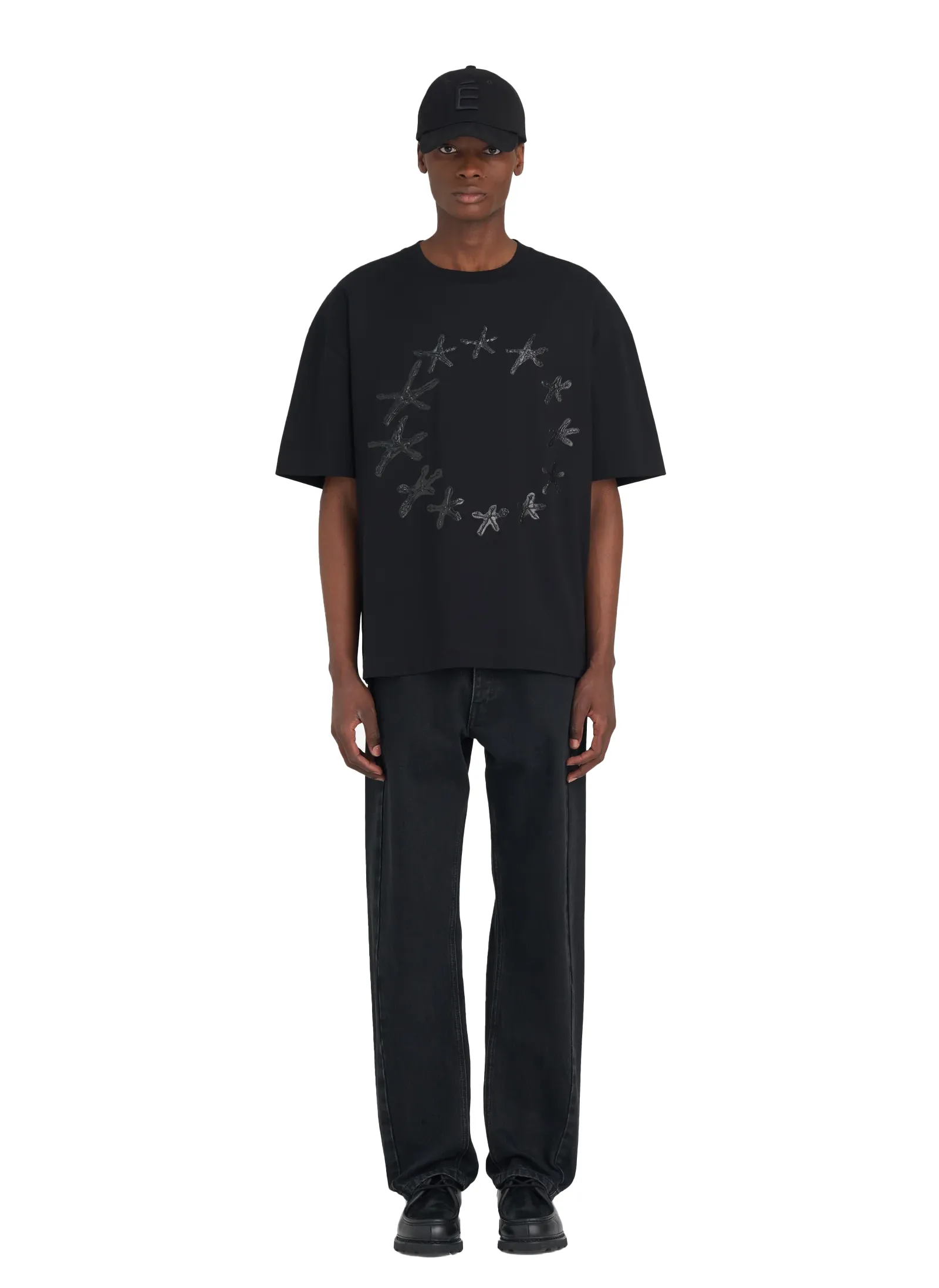 Футболка Relax T-Shirt Stars Black