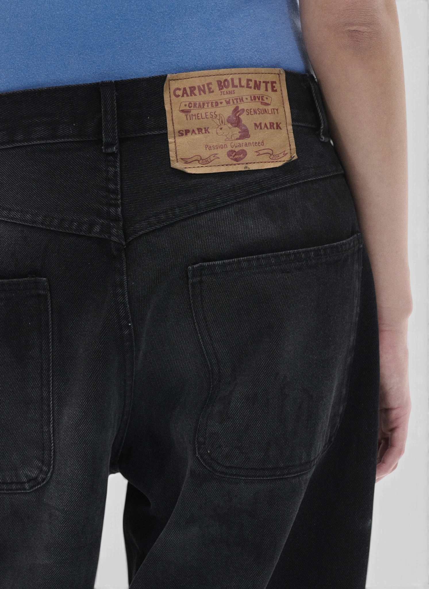 Джинсы Love Pants Get Naughty Denim Pants Off-Black