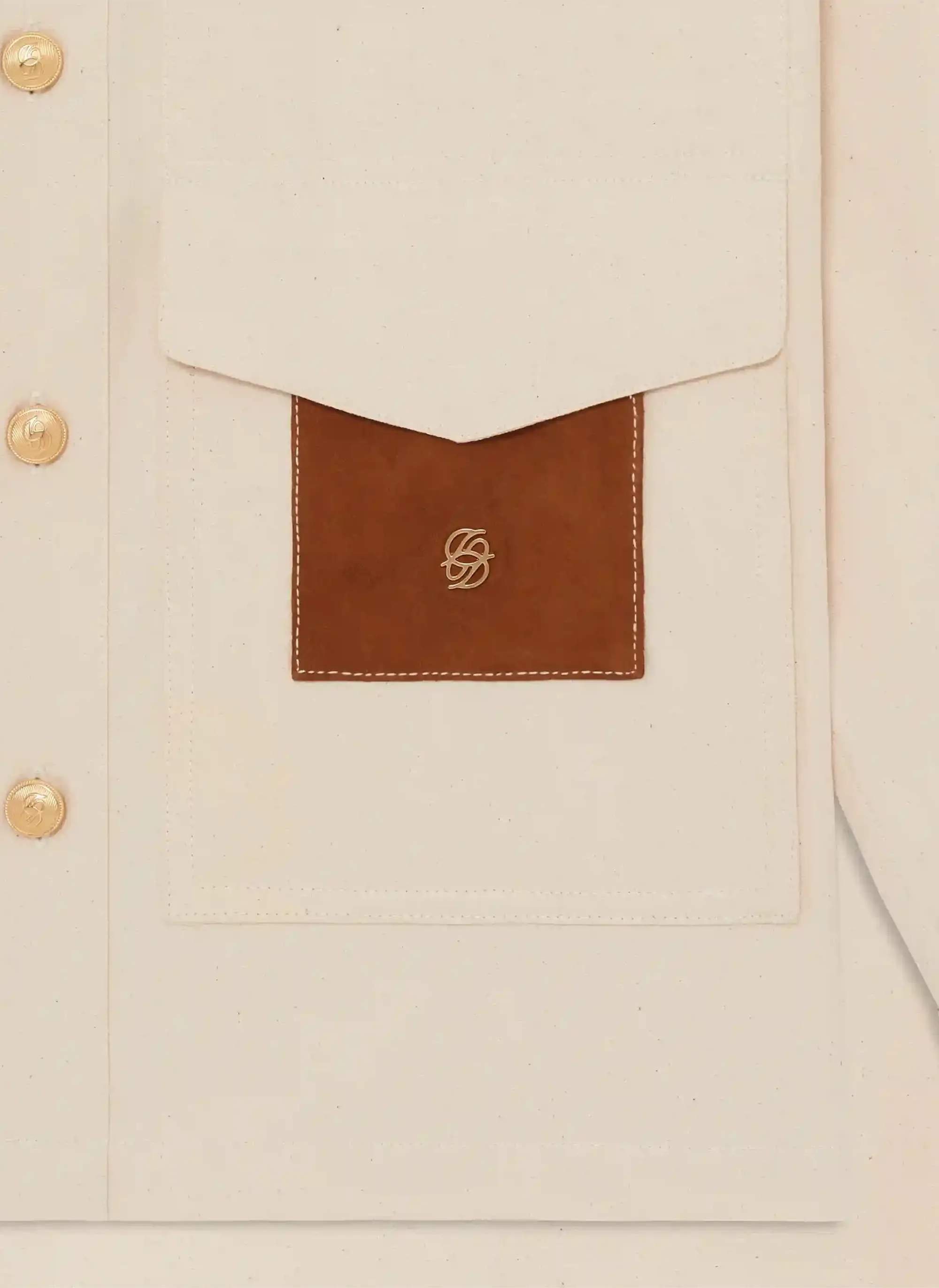 Куртка a Poches Off White