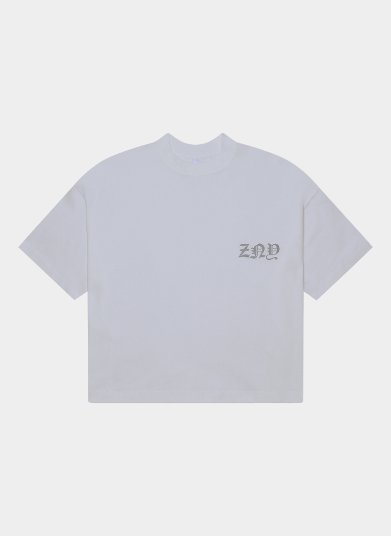 Футболка ZNY GOTHIC GREY LOGO Grey